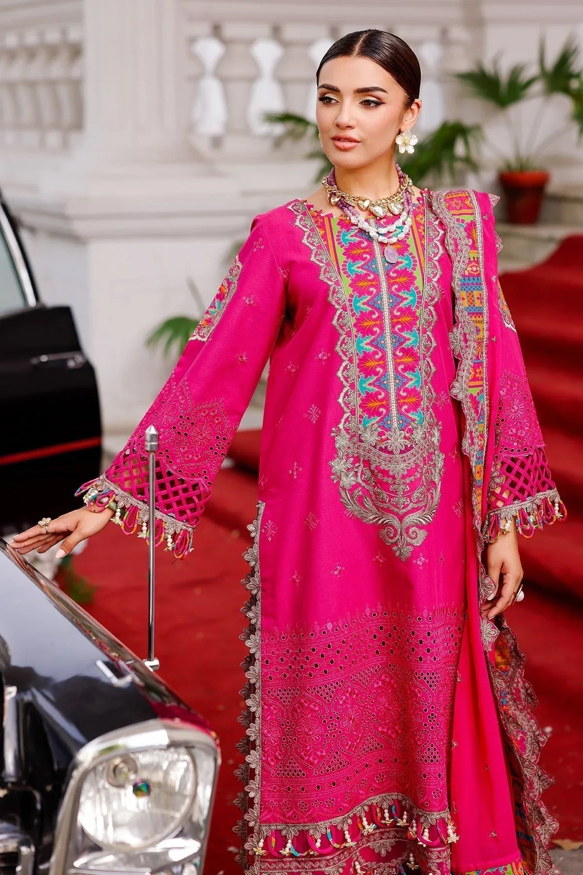 Charizma | Naranji Lawn 25 | CT5-14 - Aqsa Fabrics