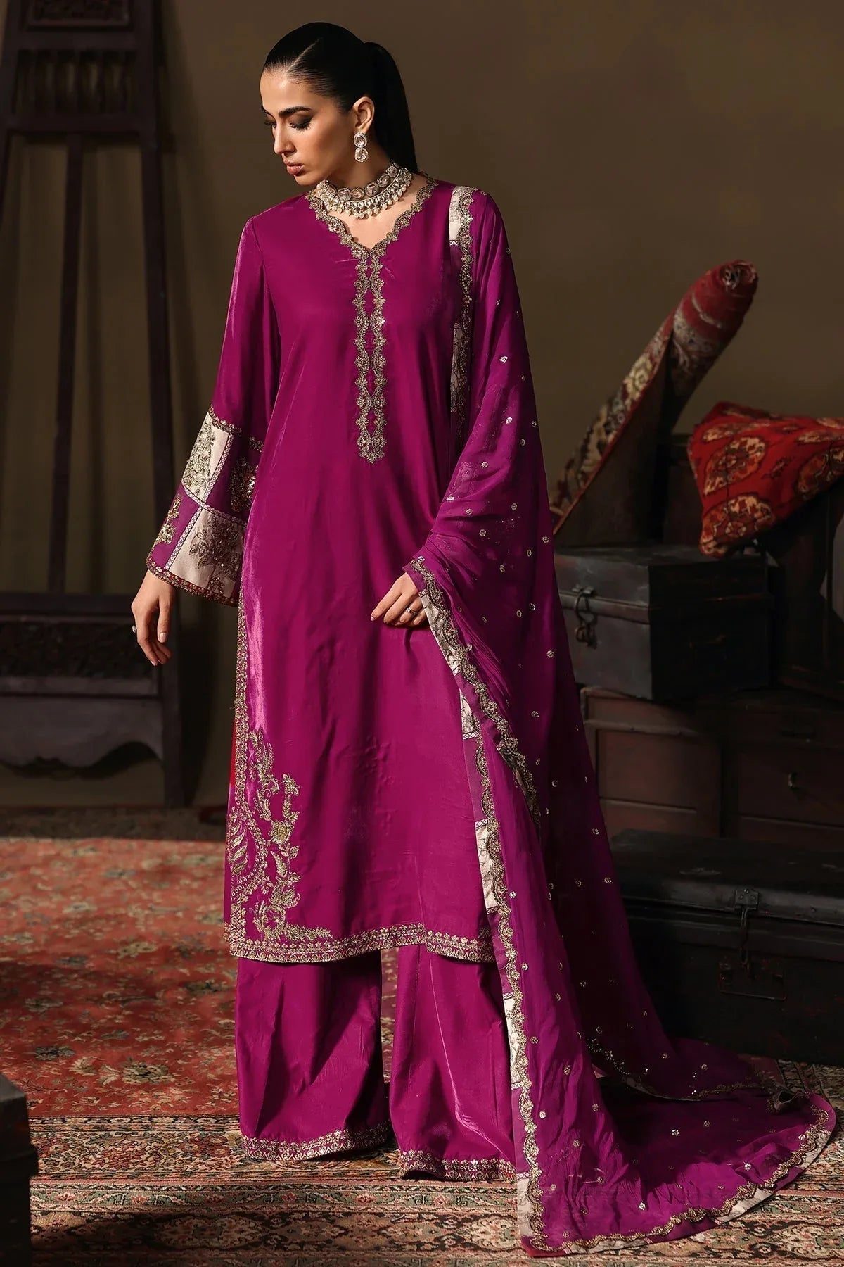 Charizma | Signora Velvet 25 | CVT5-08 - Aqsa Fabrics