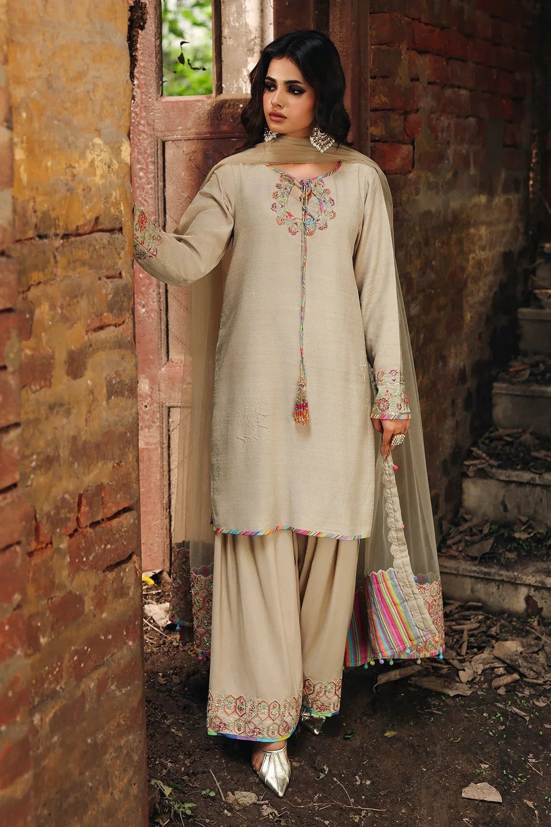 Charizma | Festive Pret | Suit CMA-5-091 - Aqsa Fabrics