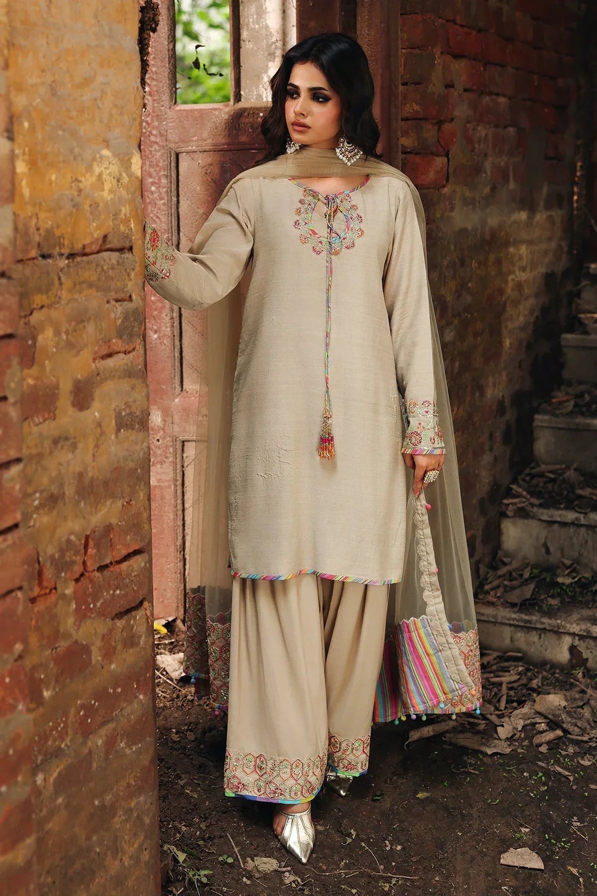 Charizma | Festive Pret | Suit CMA-5-091 - Aqsa Fabrics
