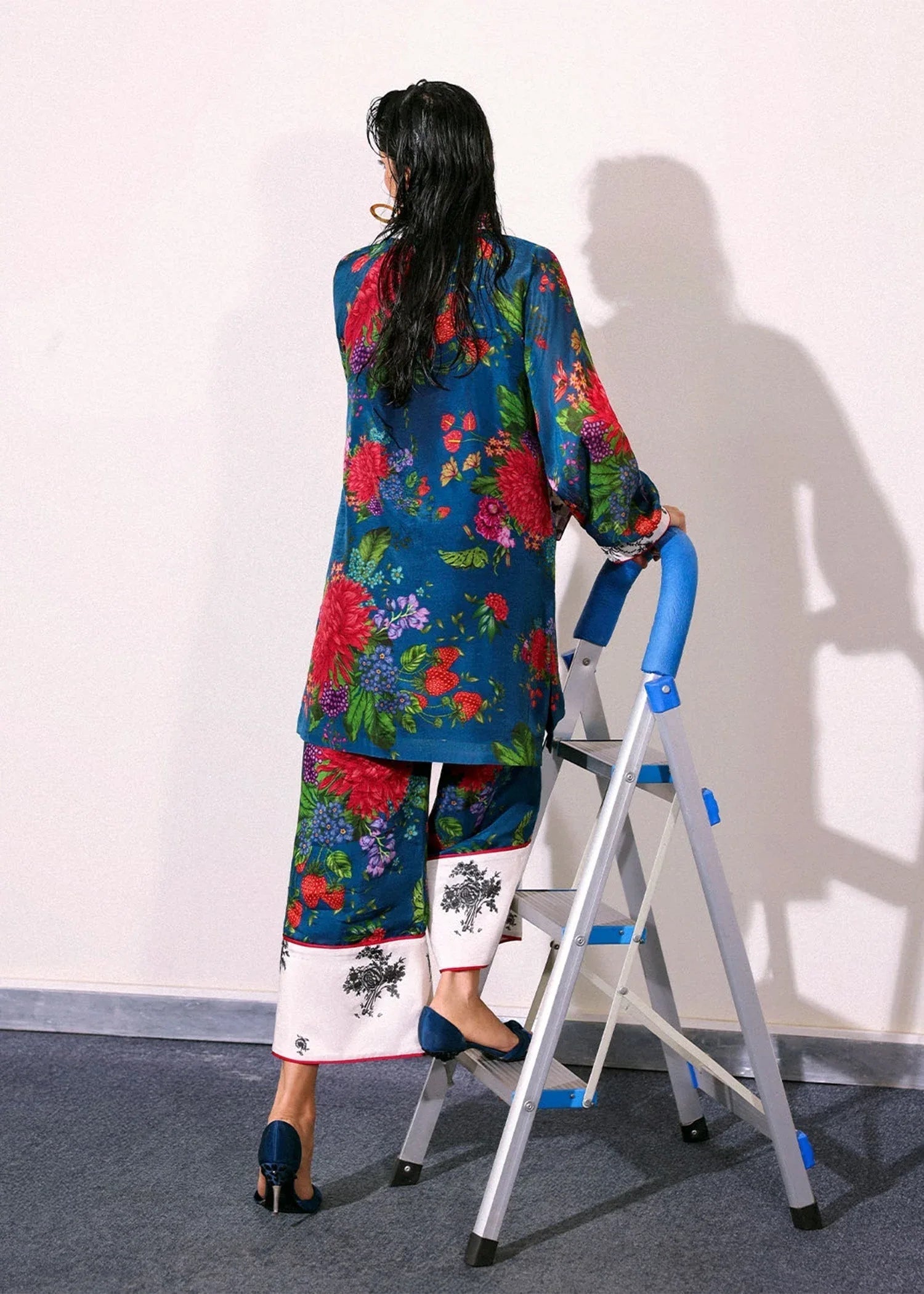 Hussain Rehar | Pay Day | Lapis - Aqsa Fabrics