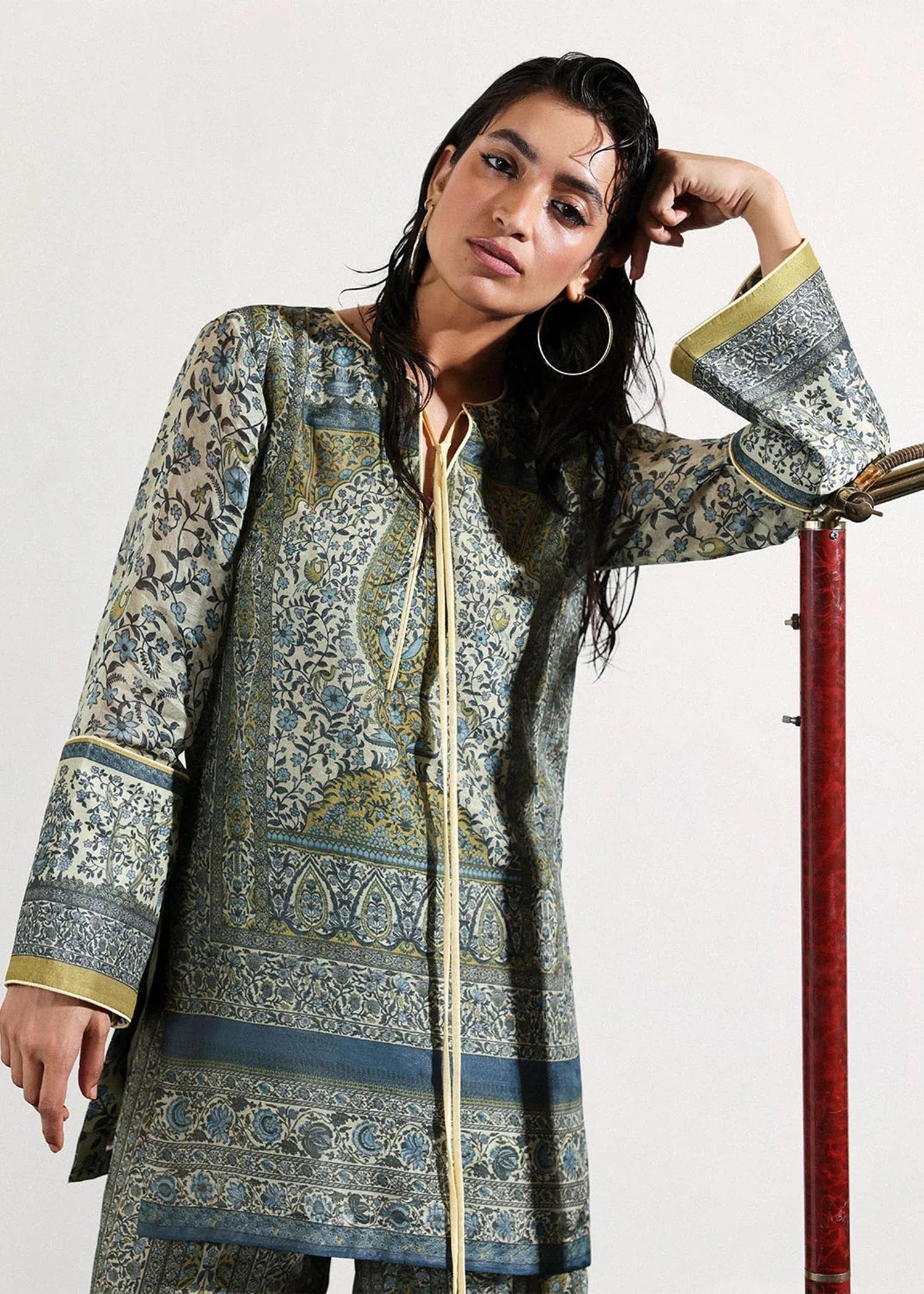 Hussain Rehar | Pay Day | Sorrel - Aqsa Fabrics