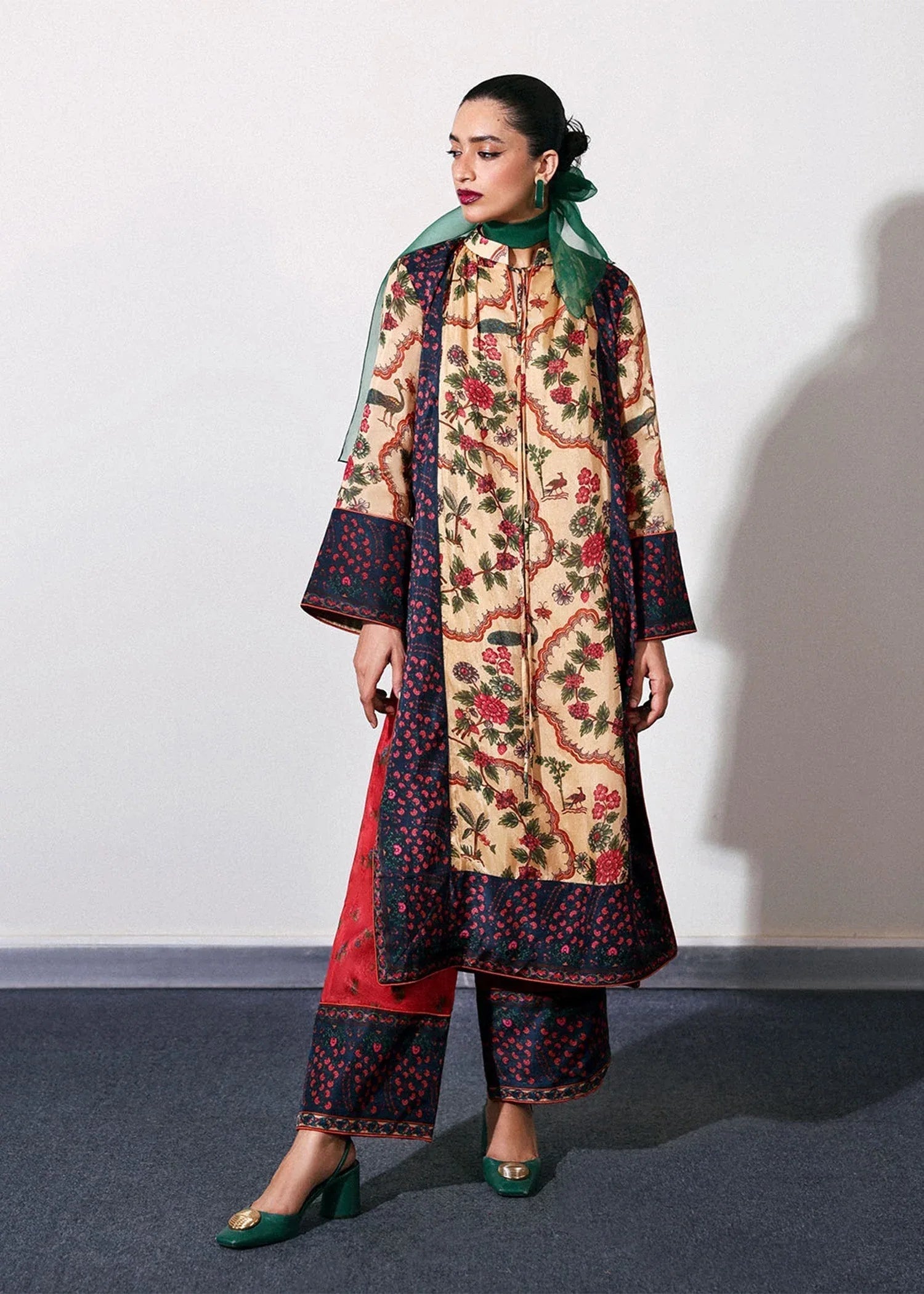 Hussain Rehar | Pay Day | Mocha - Aqsa Fabrics
