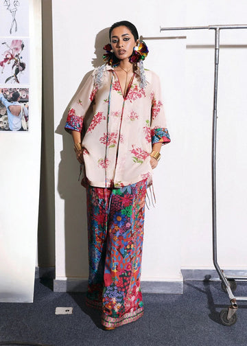 Hussain Rehar | Pay Day | Blush - Aqsa Fabrics