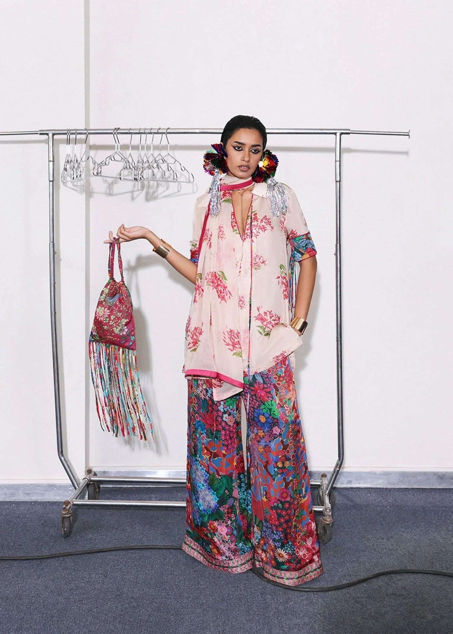 Hussain Rehar | Pay Day | Blush - Aqsa Fabrics