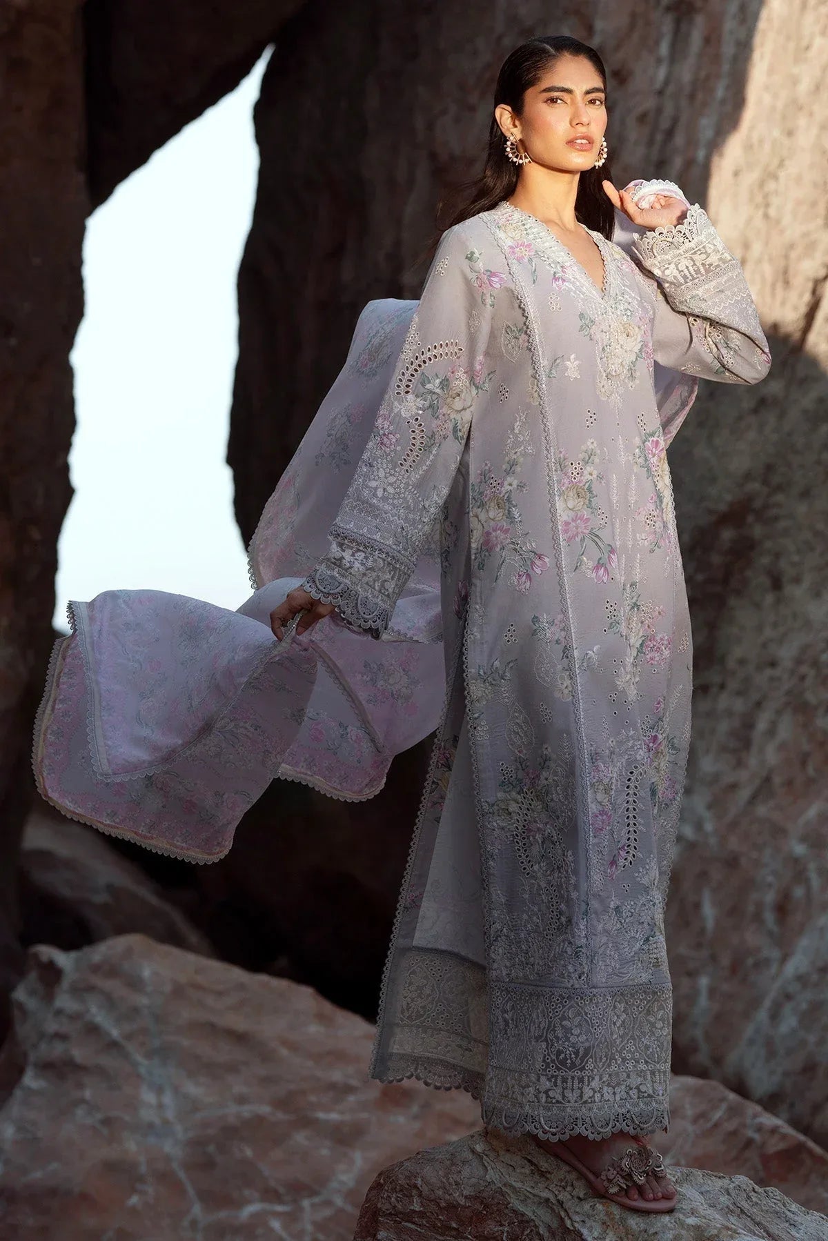Afrozeh | Summer Together 25 | Keshi - Aqsa Fabrics