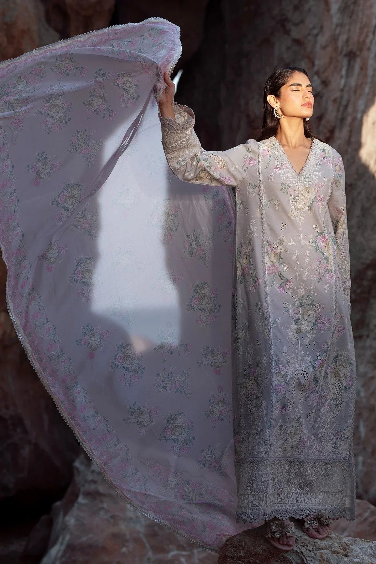 Afrozeh | Summer Together 25 | Keshi - Aqsa Fabrics