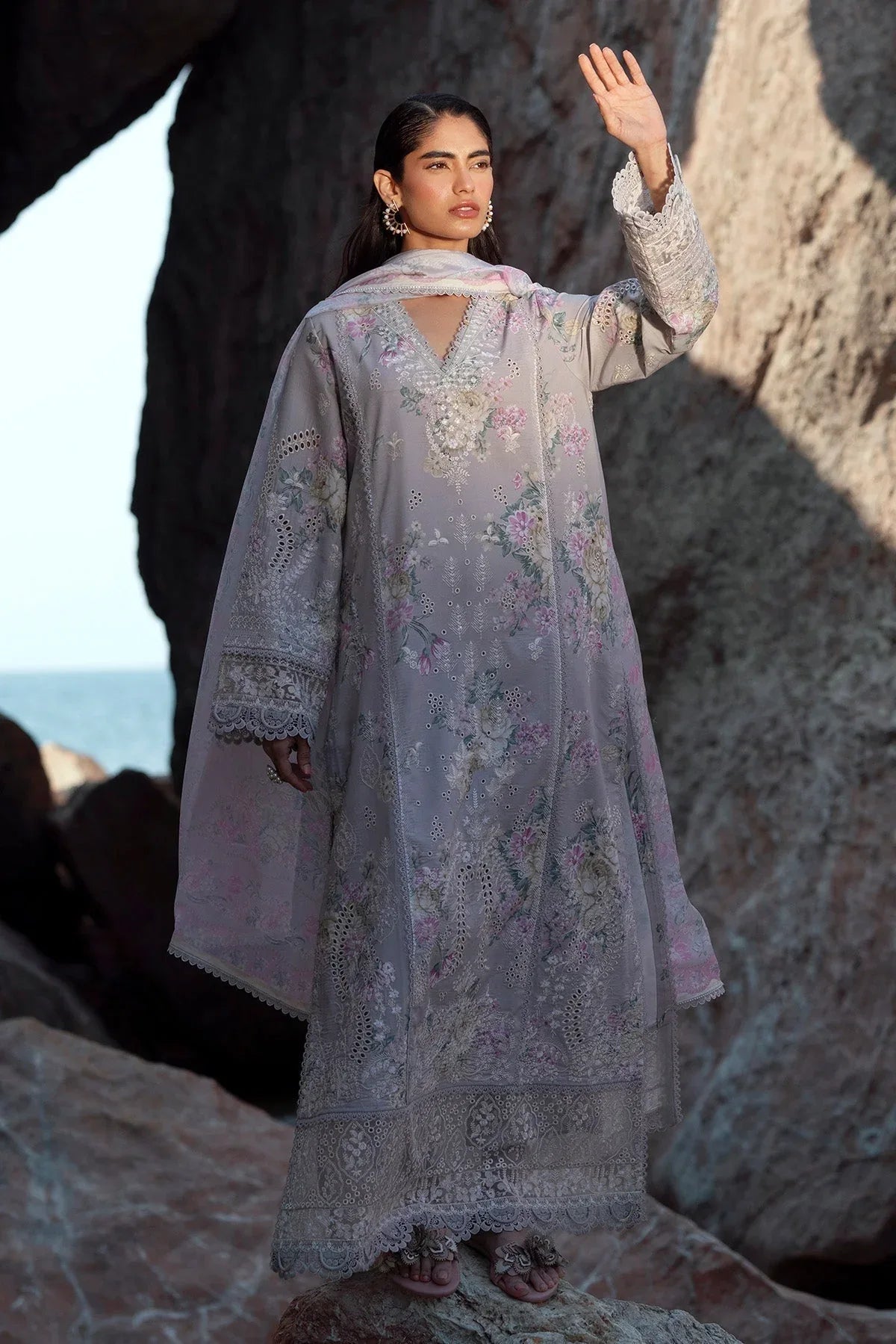 Afrozeh | Summer Together 25 | Keshi - Aqsa Fabrics
