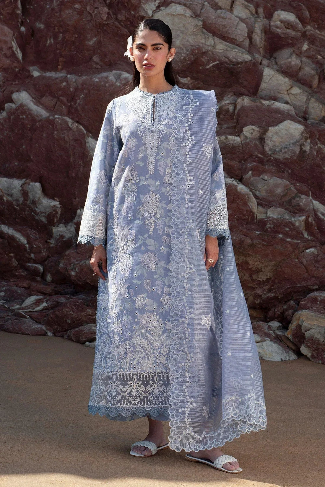 Afrozeh | Summer Together 25 | Moonlight - Aqsa Fabrics