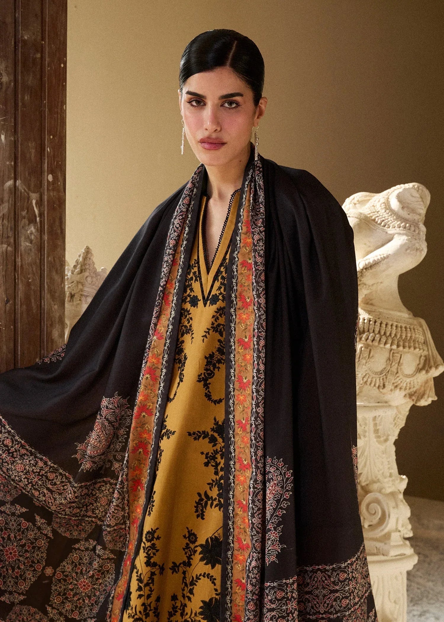 Hussain Rehar | Khaddar Pret 25 |MERI GOLD - Aqsa Fabrics