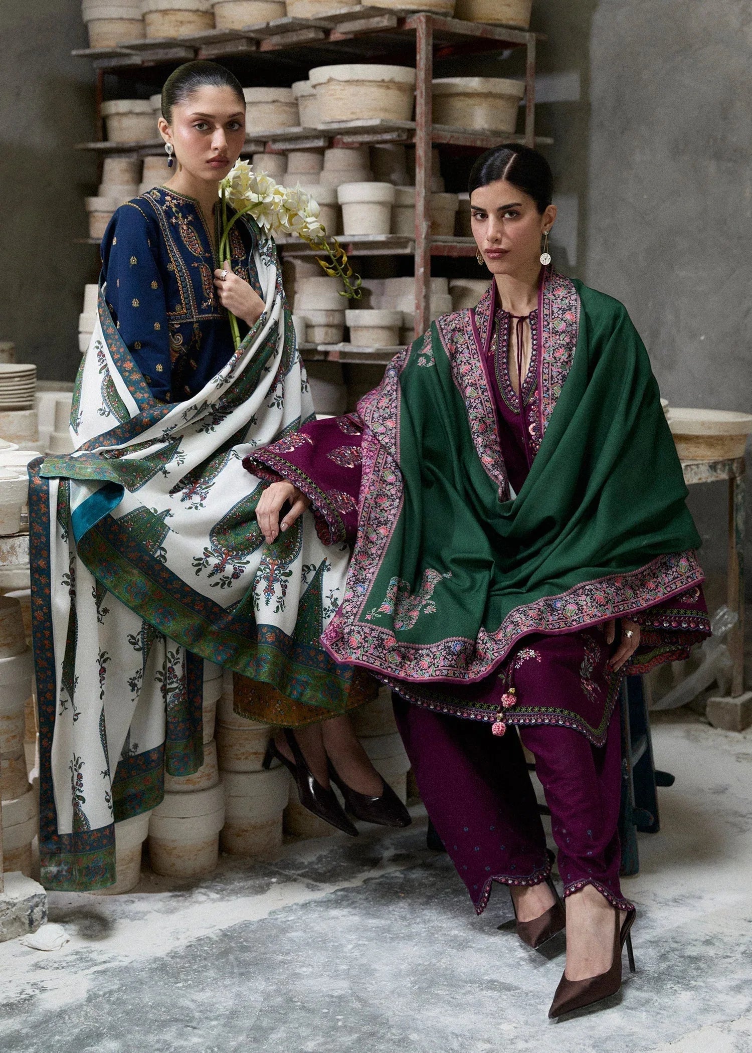 Hussain Rehar | Khaddar Pret 25 |NASHIMAN - Aqsa Fabrics