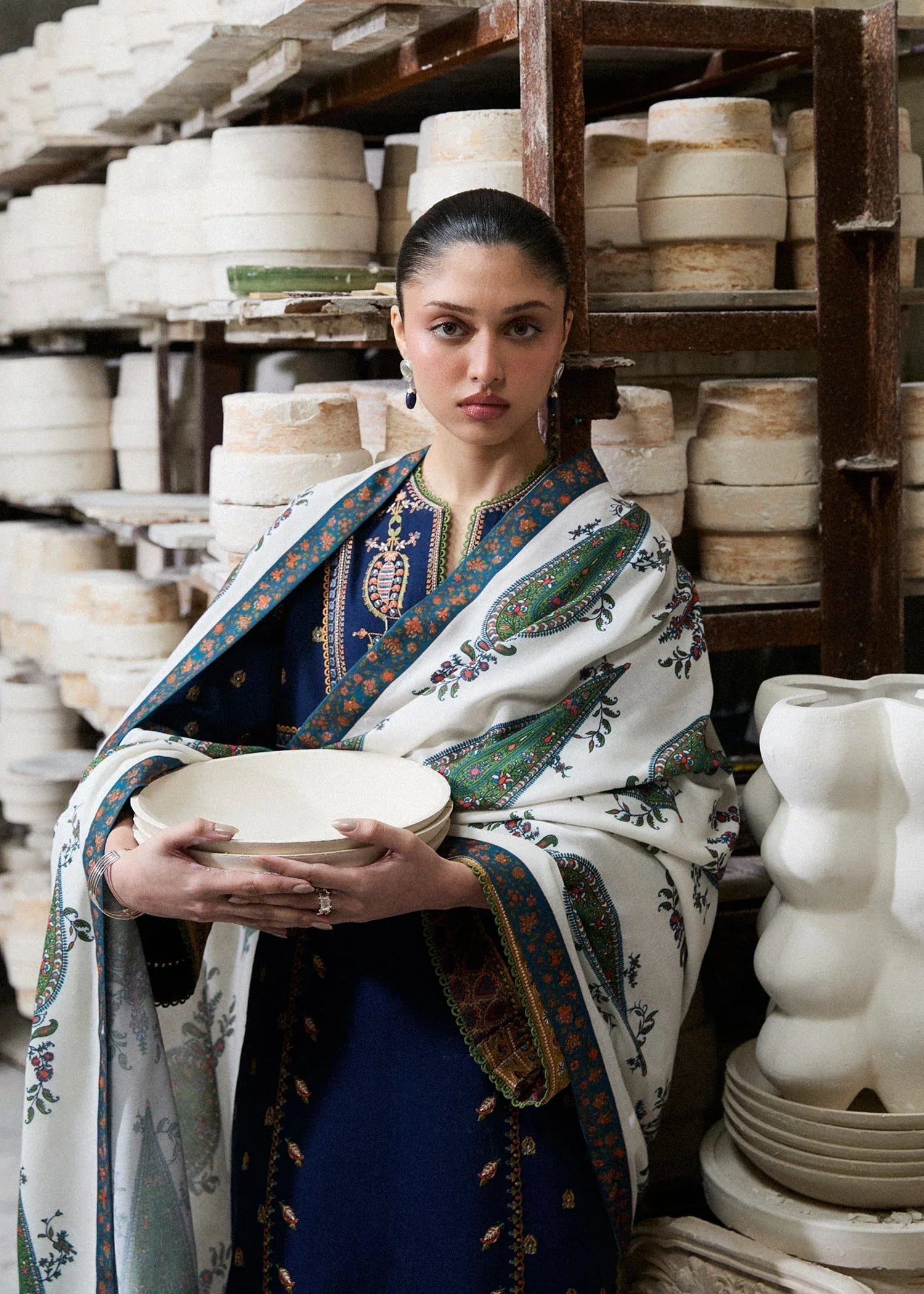 Hussain Rehar | Khaddar Pret 25 | AFSANAH - Aqsa Fabrics
