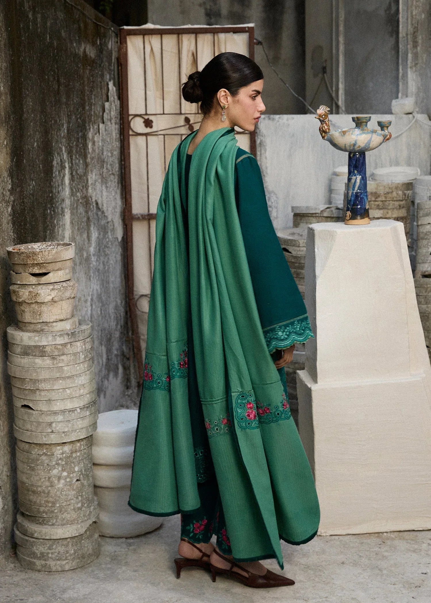 Hussain Rehar | Khaddar Pret 25 |JHEEL - Aqsa Fabrics