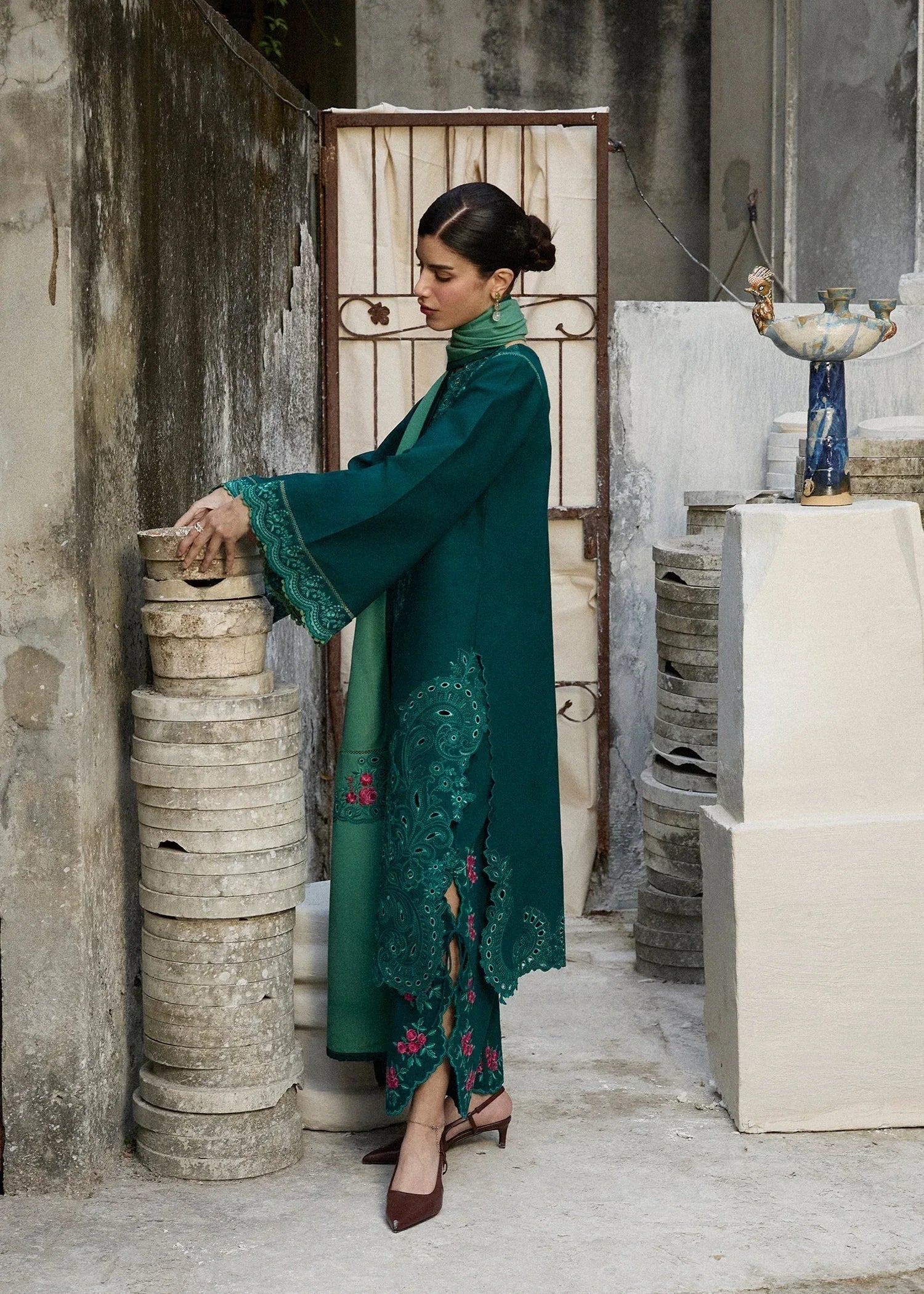 Hussain Rehar | Khaddar Pret 25 |JHEEL - Aqsa Fabrics