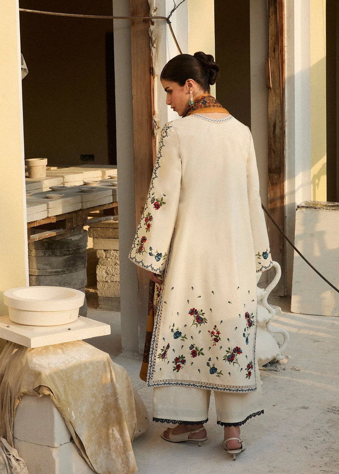 Hussain Rehar | Khaddar Pret 25 | LAYLA - Aqsa Fabrics