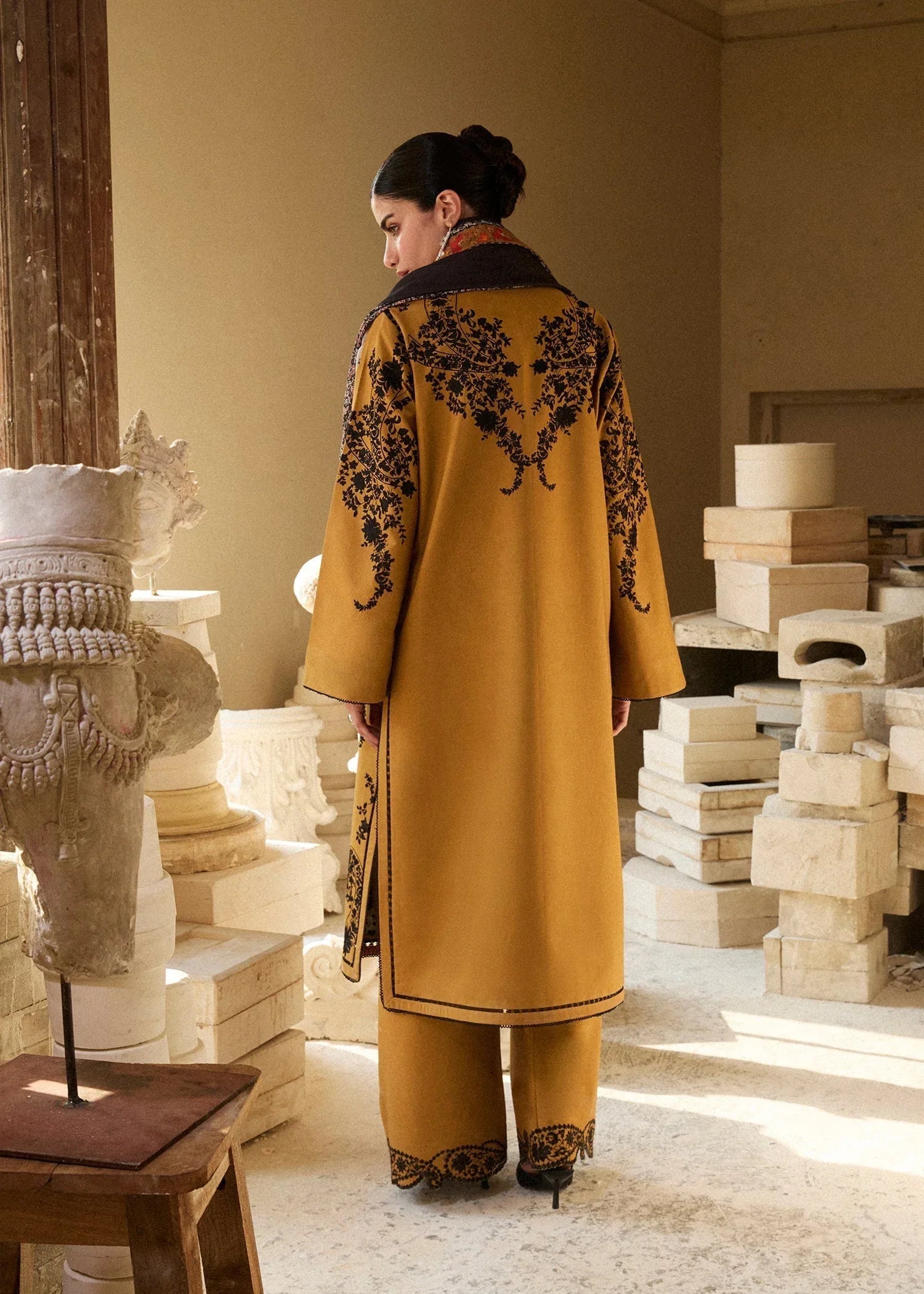 Hussain Rehar | Khaddar Pret 25 |MERI GOLD - Aqsa Fabrics