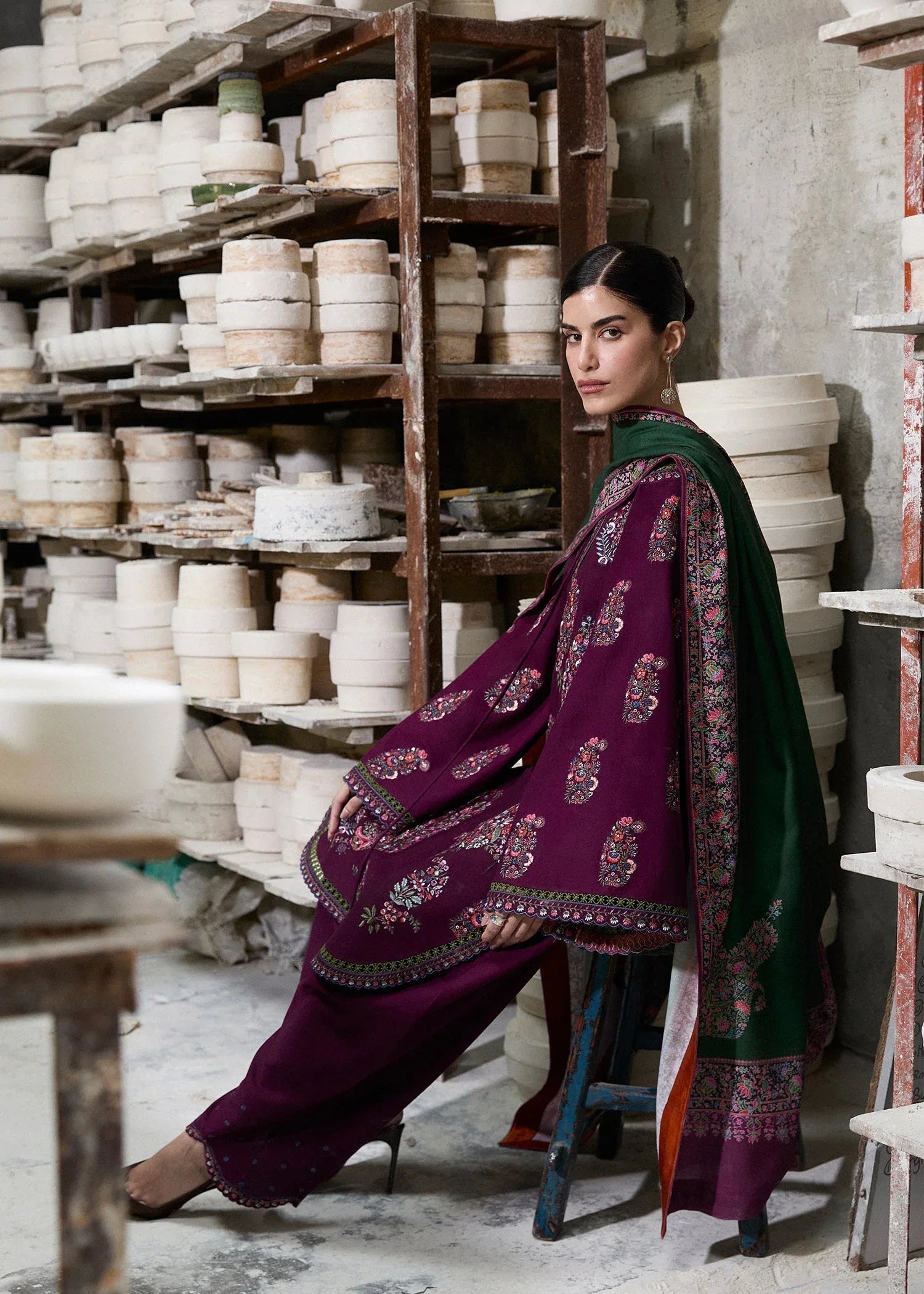 Hussain Rehar | Khaddar Pret 25 |NASHIMAN - Aqsa Fabrics