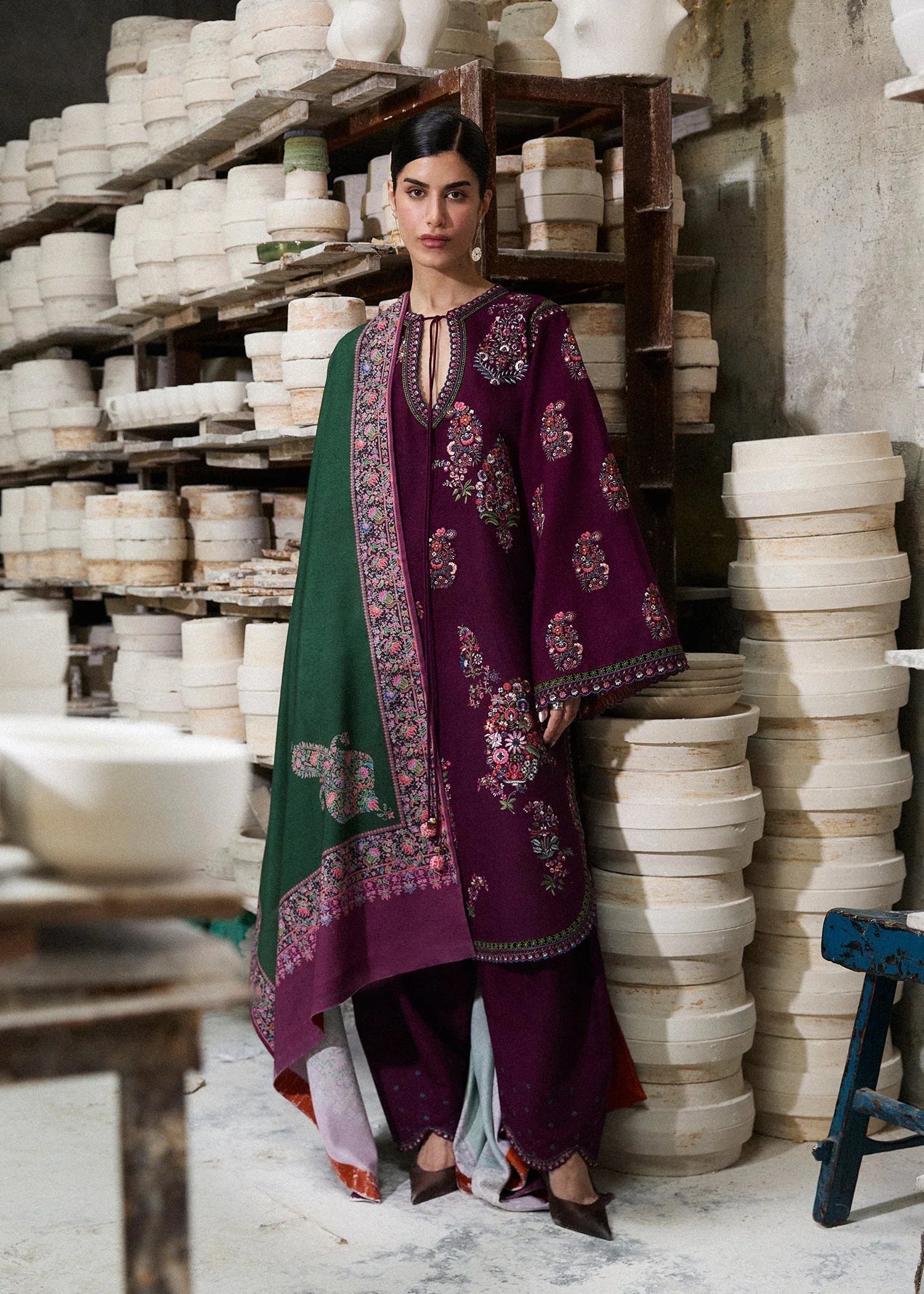 Hussain Rehar | Khaddar Pret 25 |NASHIMAN - Aqsa Fabrics