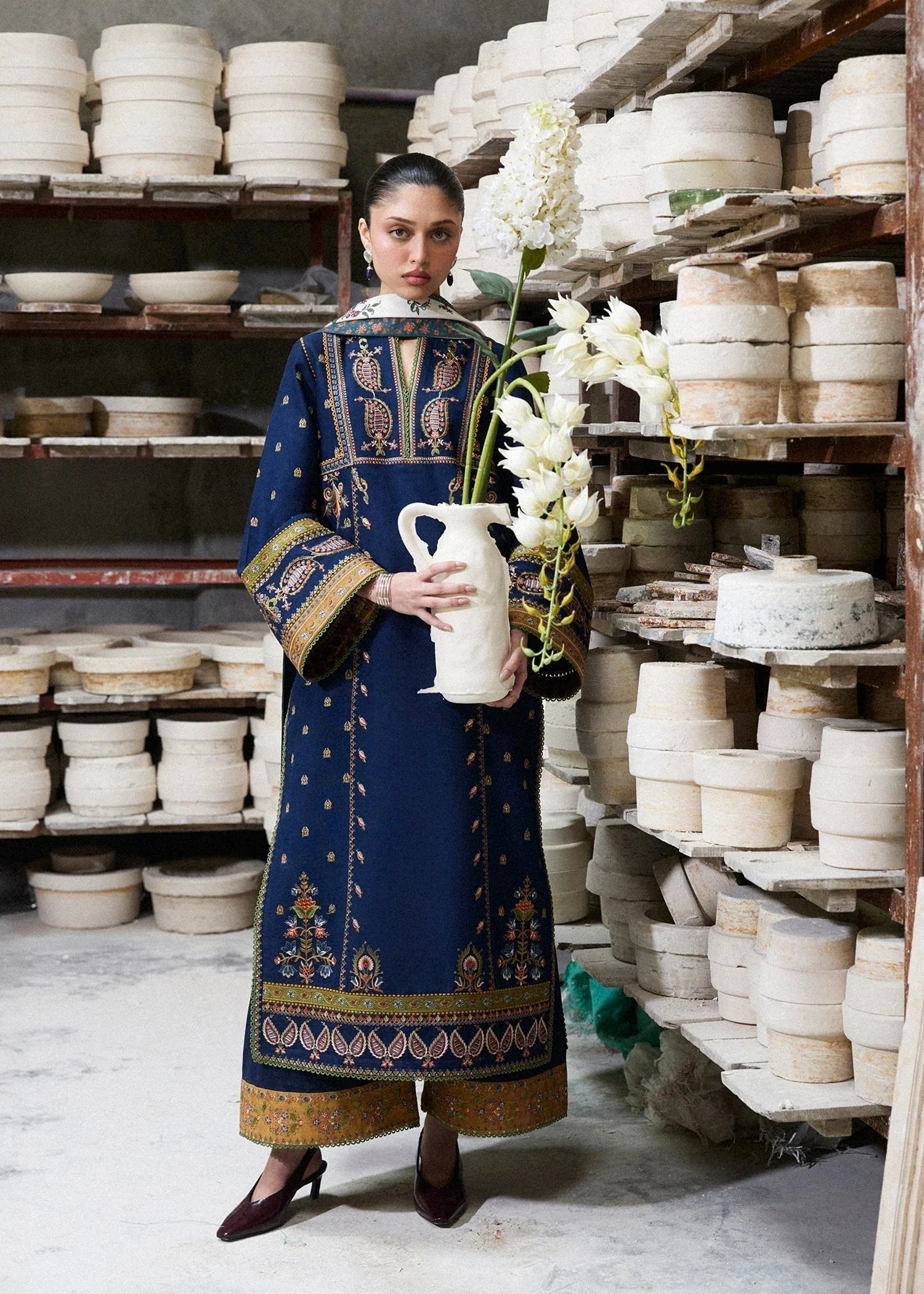 Hussain Rehar | Khaddar Pret 25 | AFSANAH - Aqsa Fabrics