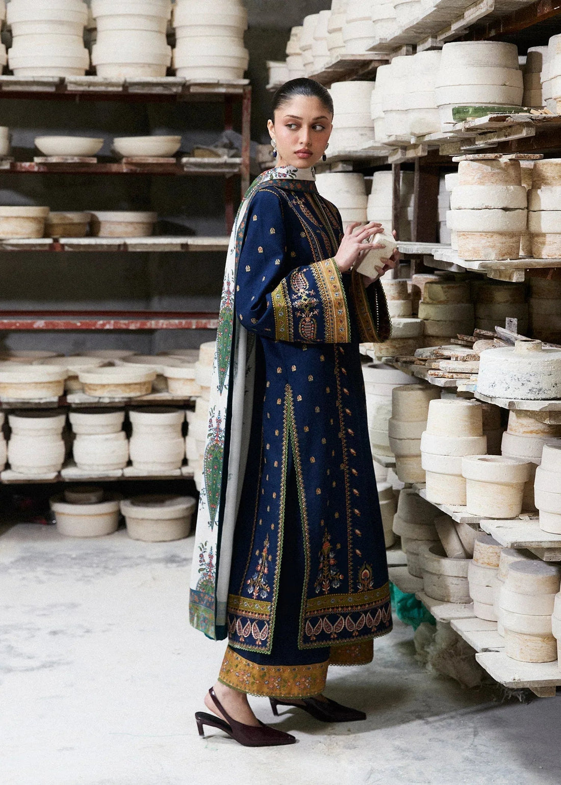 Hussain Rehar | Khaddar Pret 25 | AFSANAH - Aqsa Fabrics