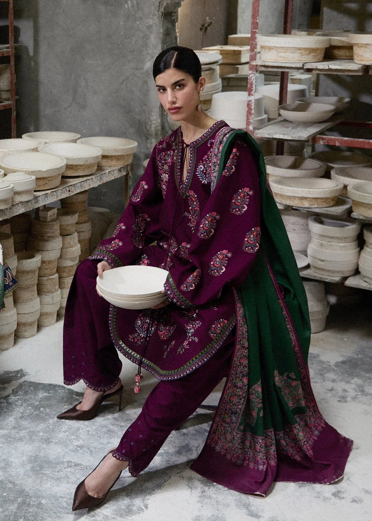 Hussain Rehar | Khaddar Pret 25 |NASHIMAN - Aqsa Fabrics