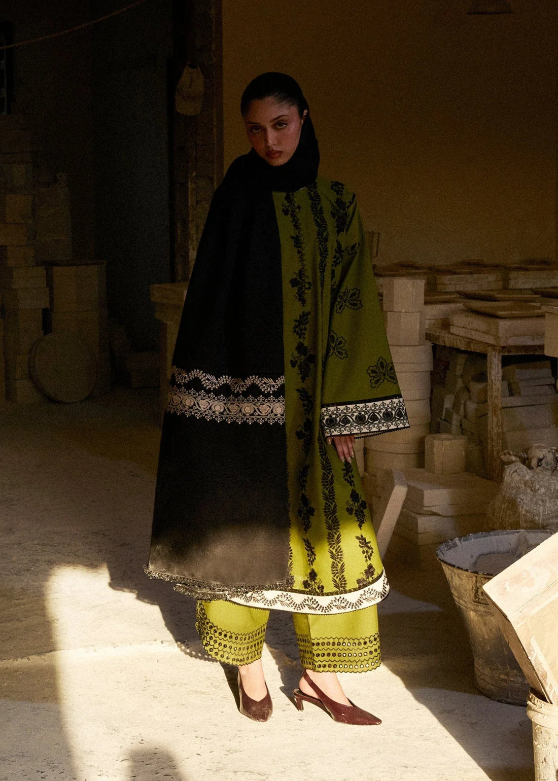 Hussain Rehar | Khaddar Pret 25 |GULMARG - Aqsa Fabrics