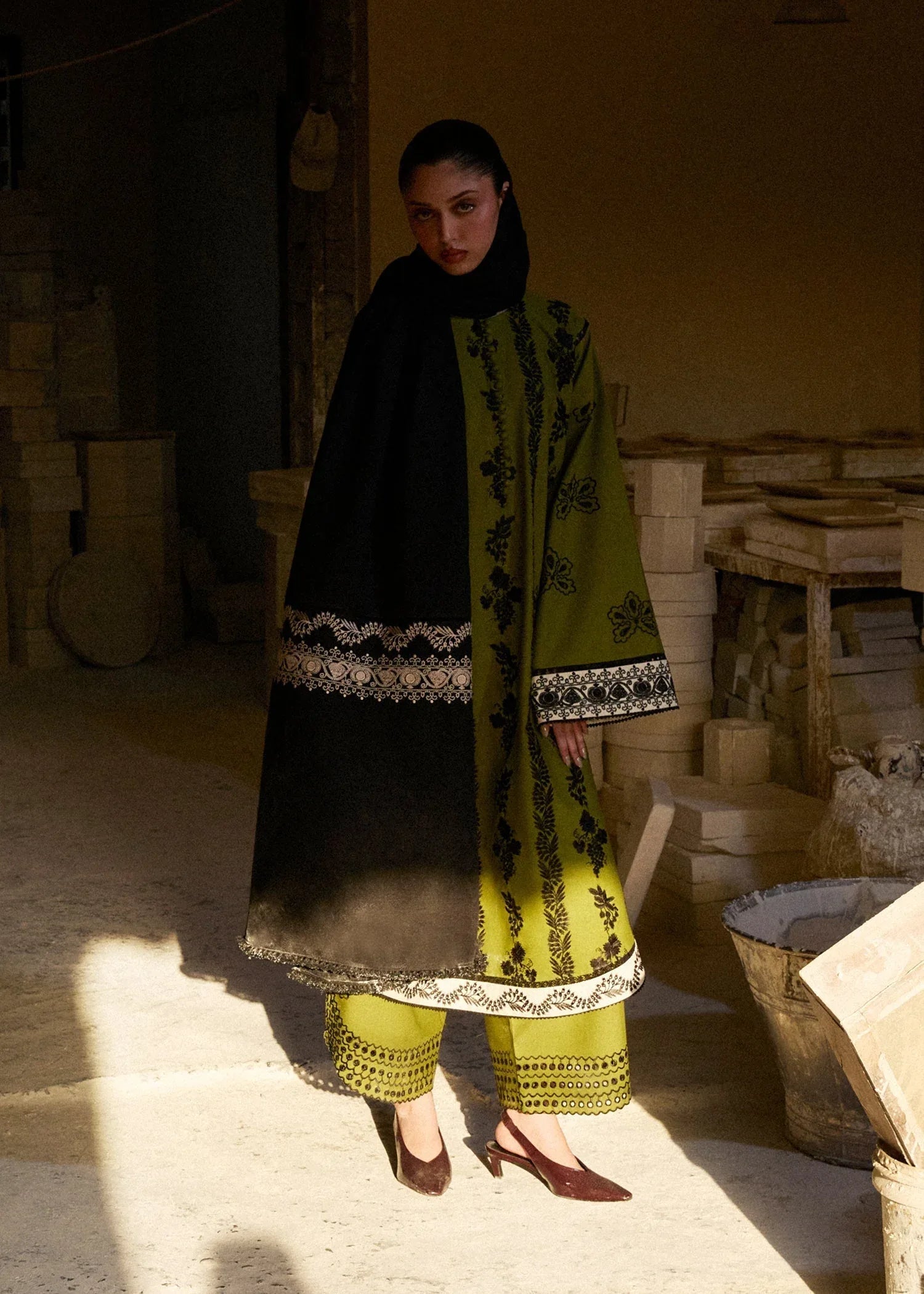 Hussain Rehar | Khaddar Pret 25 |GULMARG - Aqsa Fabrics
