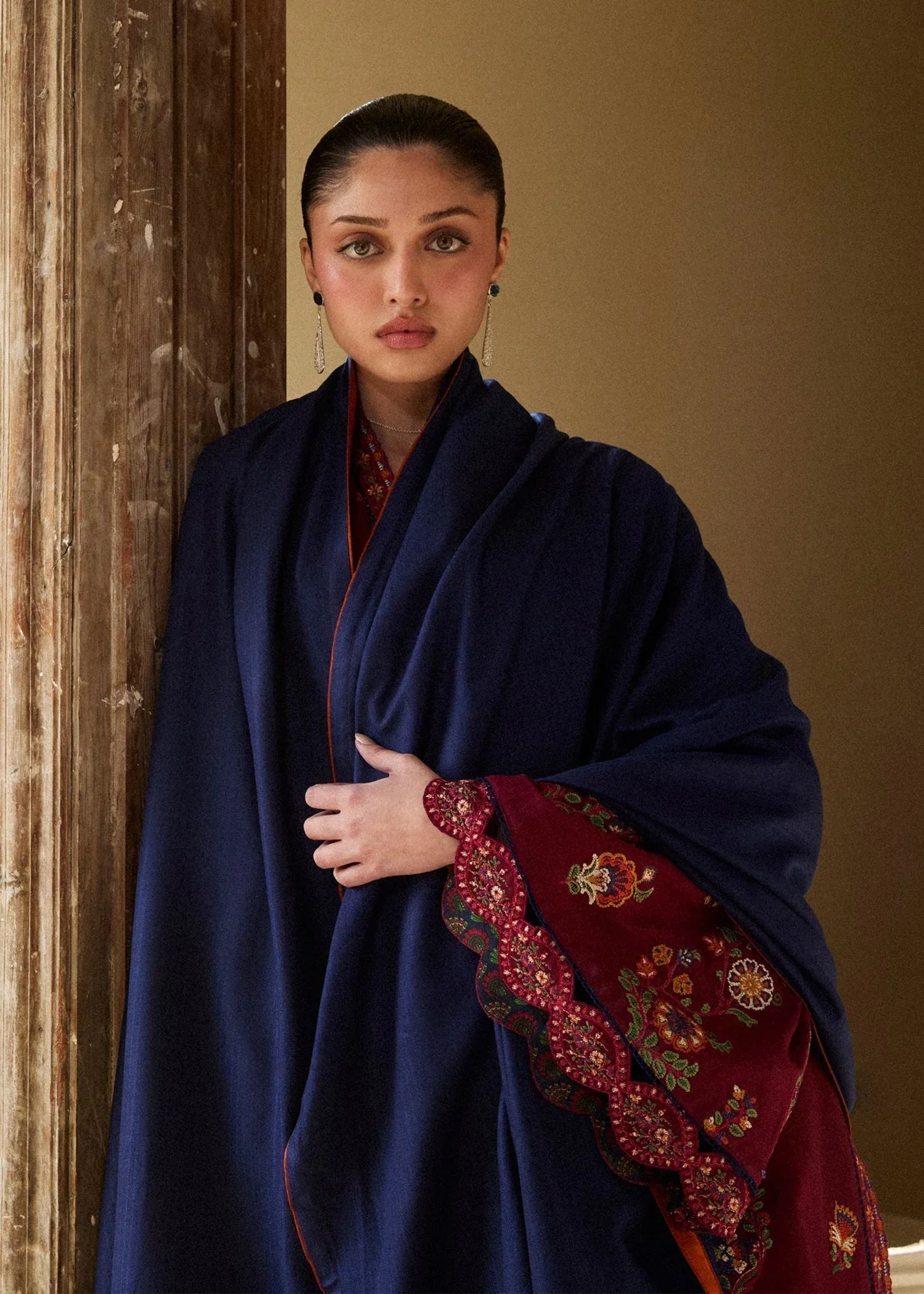 Hussain Rehar | Khaddar Pret 25 | GULNAR - Aqsa Fabrics