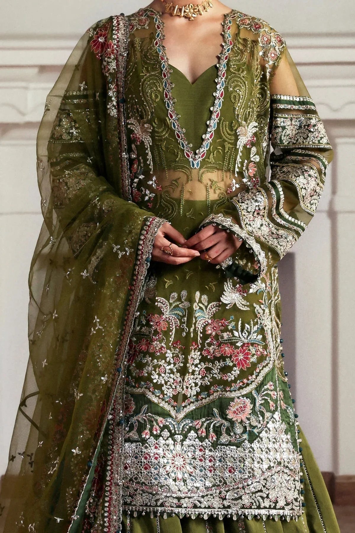 Afrozeh | Shehnai Wedding Formals 25 | Zoon - Aqsa Fabrics