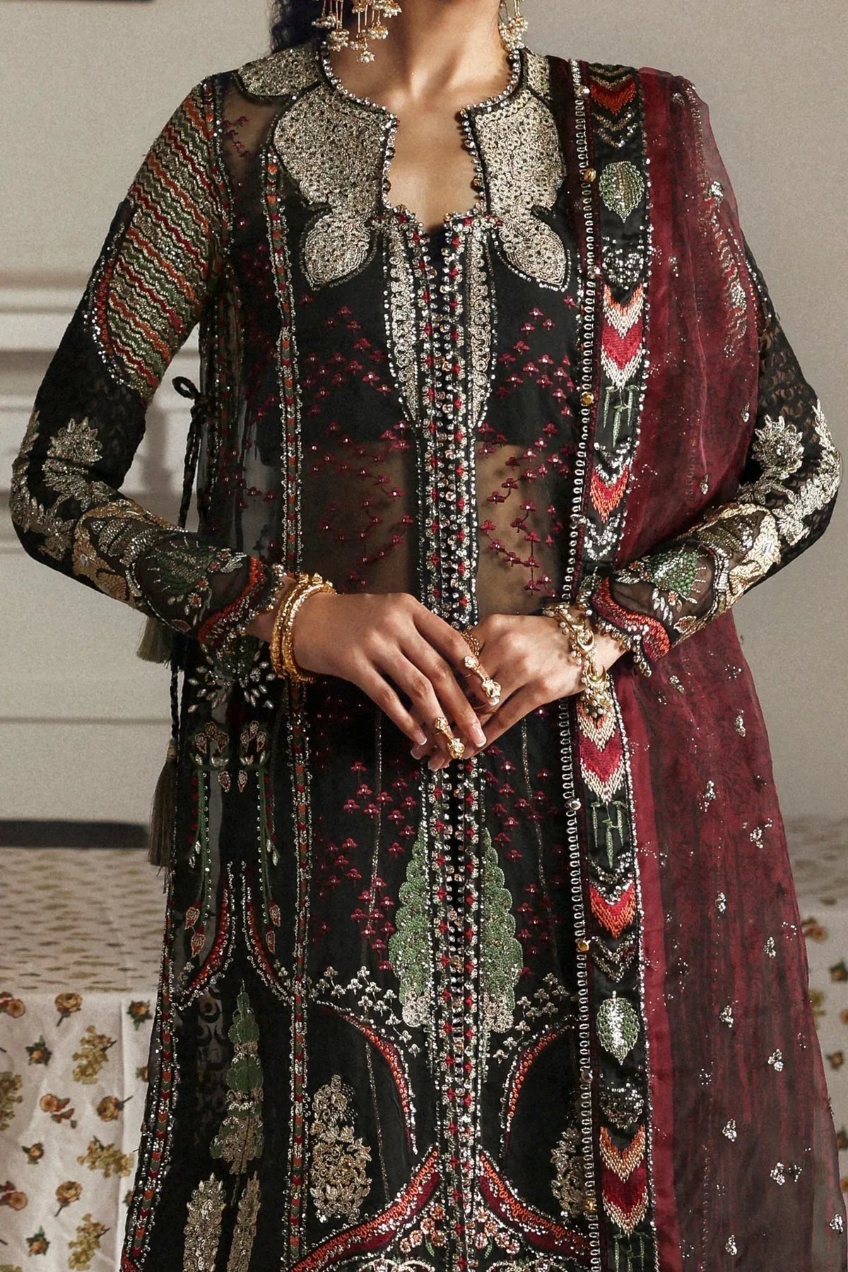 Afrozeh | Shehnai Wedding Formals 25 | Dhanak - Aqsa Fabrics