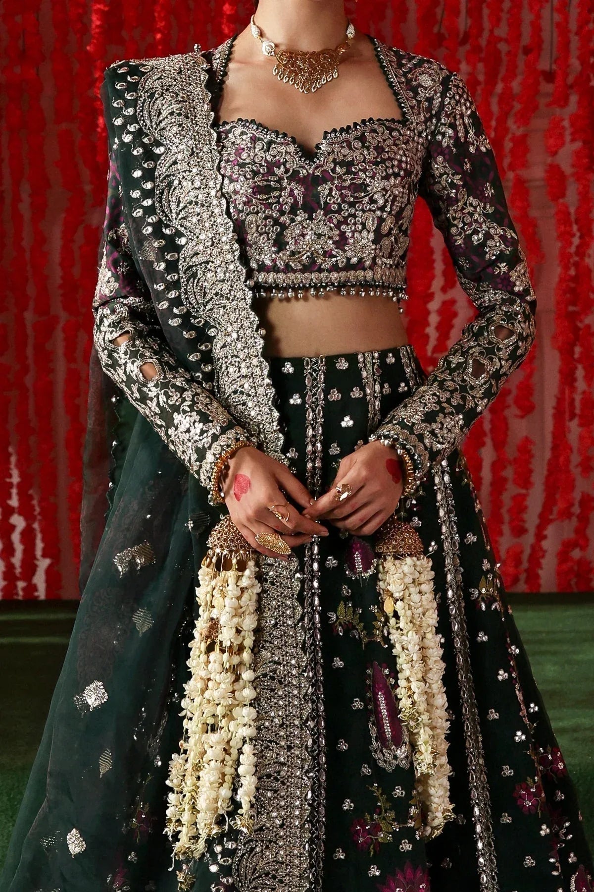 Afrozeh | Shehnai Wedding Formals 25 | Shonglam - Aqsa Fabrics