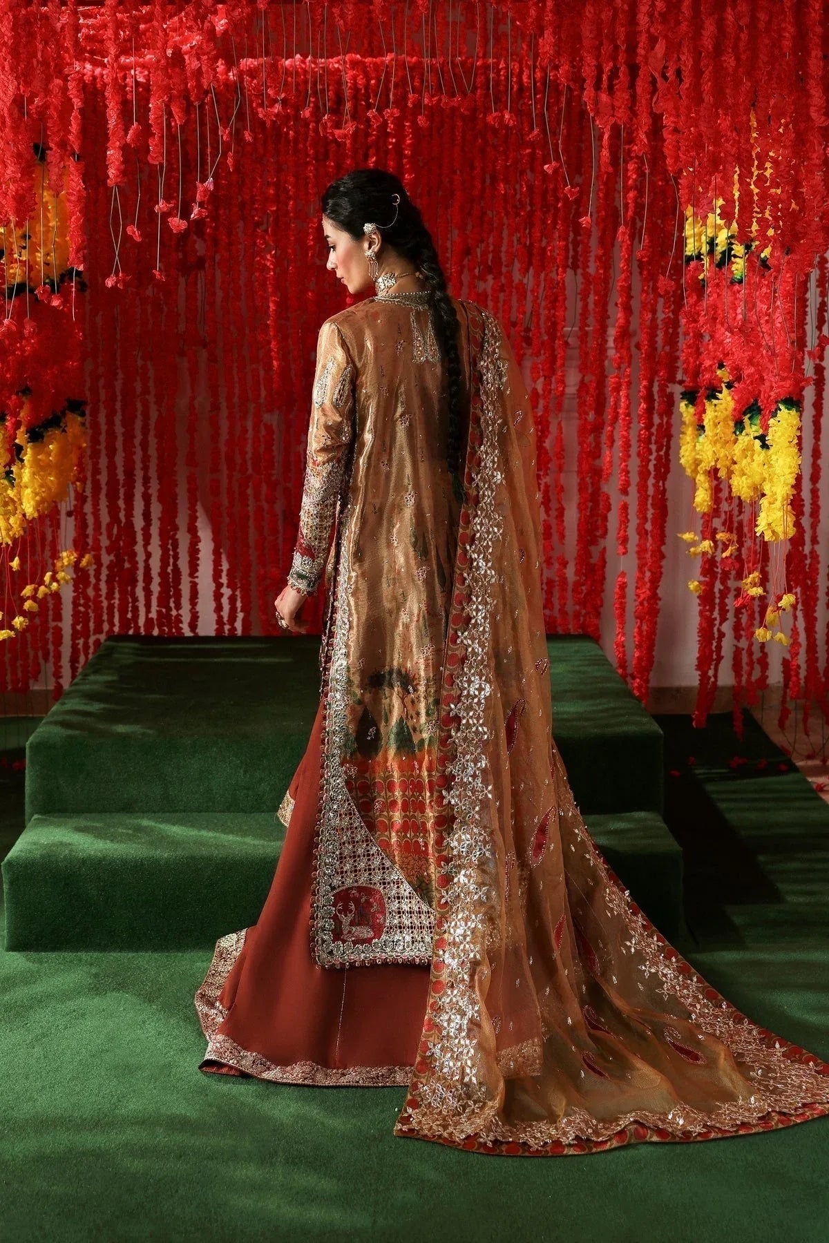Afrozeh | Shehnai Wedding Formals 25 | Poshna - Aqsa Fabrics