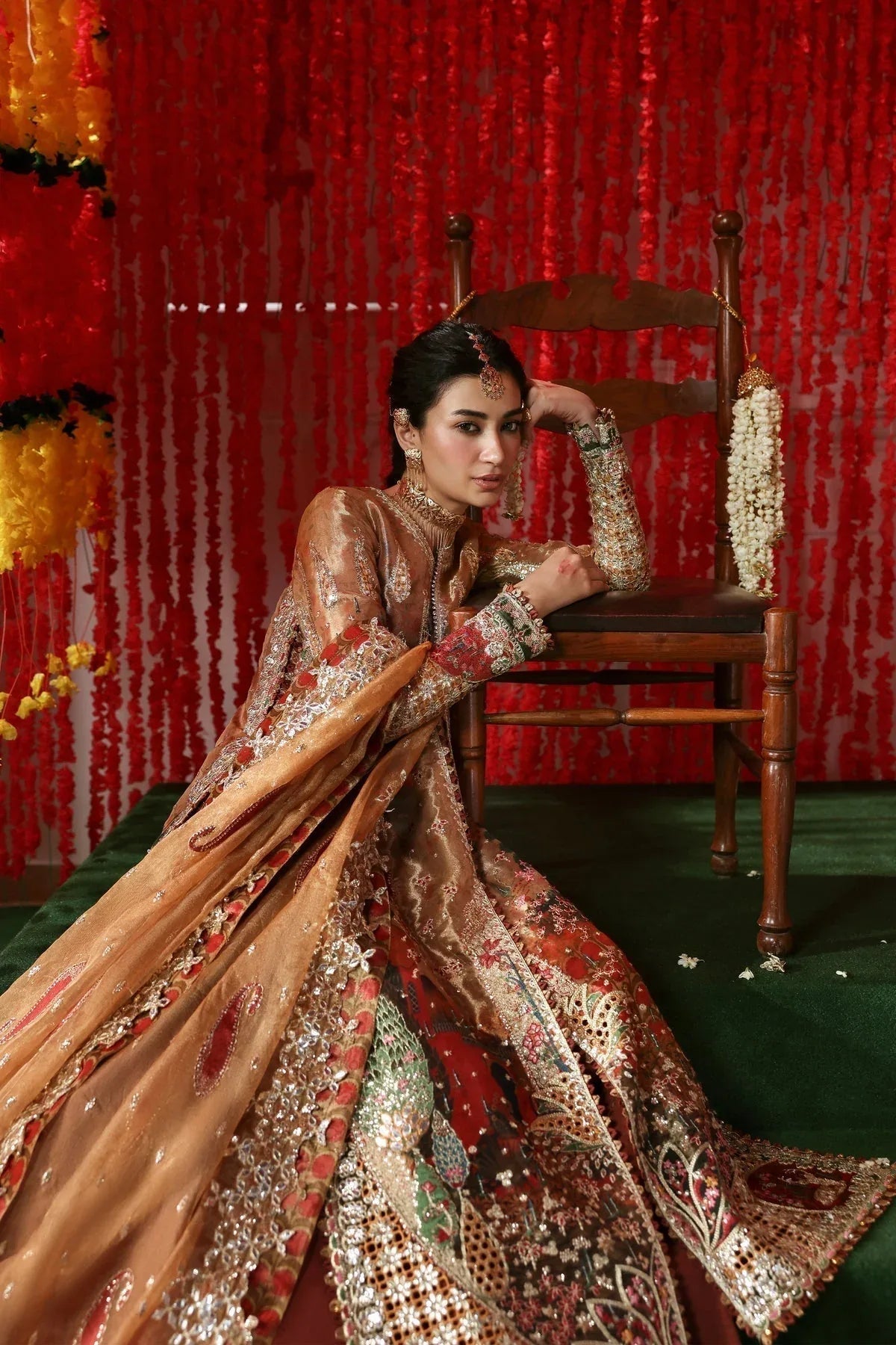 Afrozeh | Shehnai Wedding Formals 25 | Poshna - Aqsa Fabrics