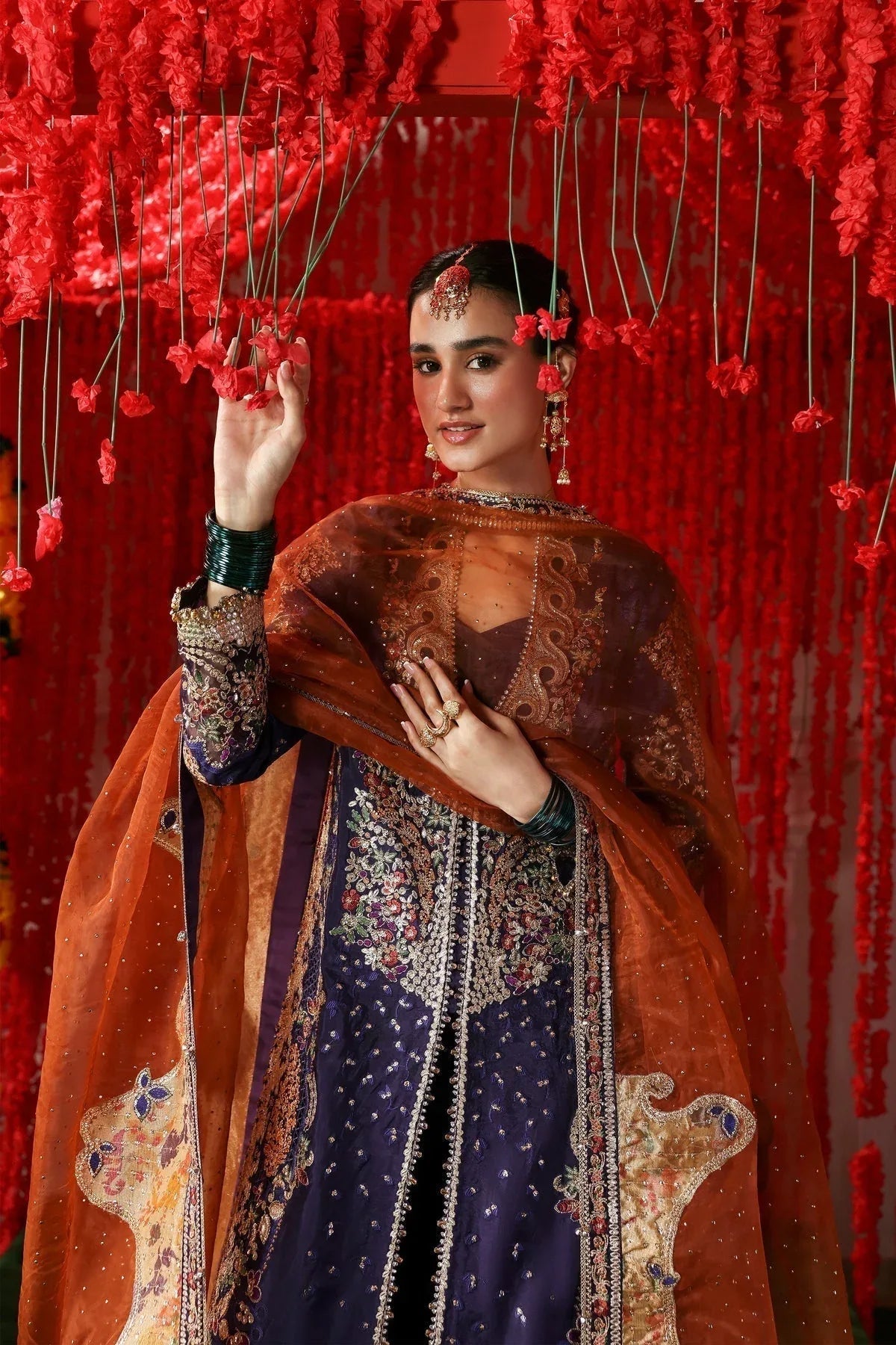 Afrozeh | Shehnai Wedding Formals 25 | Gulnaar - Aqsa Fabrics