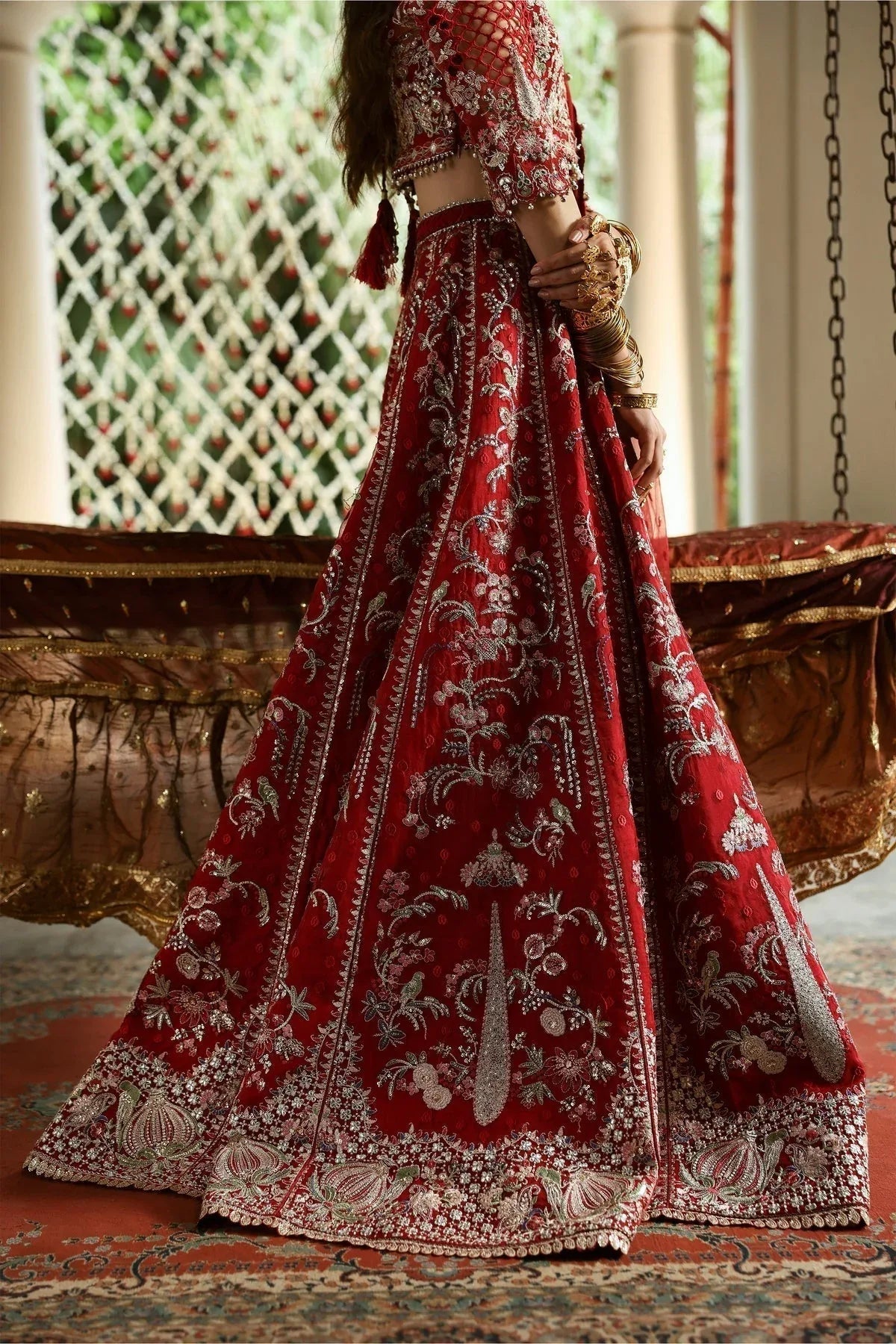 Afrozeh | Shehnai Wedding Formals 25 | Sheen - Aqsa Fabrics