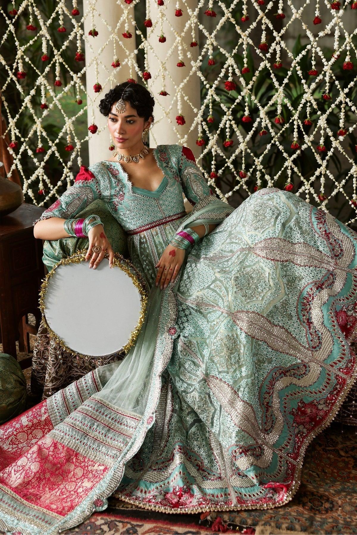 Afrozeh | Shehnai Wedding Formals 25 | Zanzar - Aqsa Fabrics