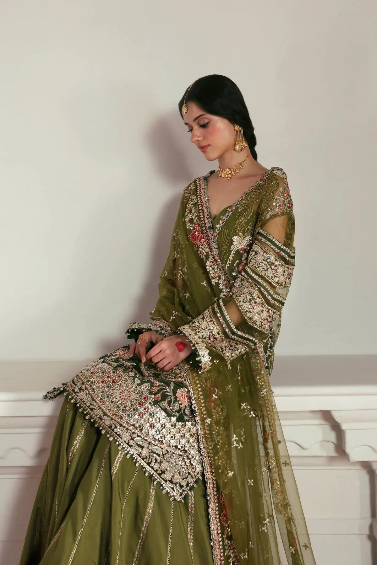 Afrozeh | Shehnai Wedding Formals 25 | Zoon - Aqsa Fabrics