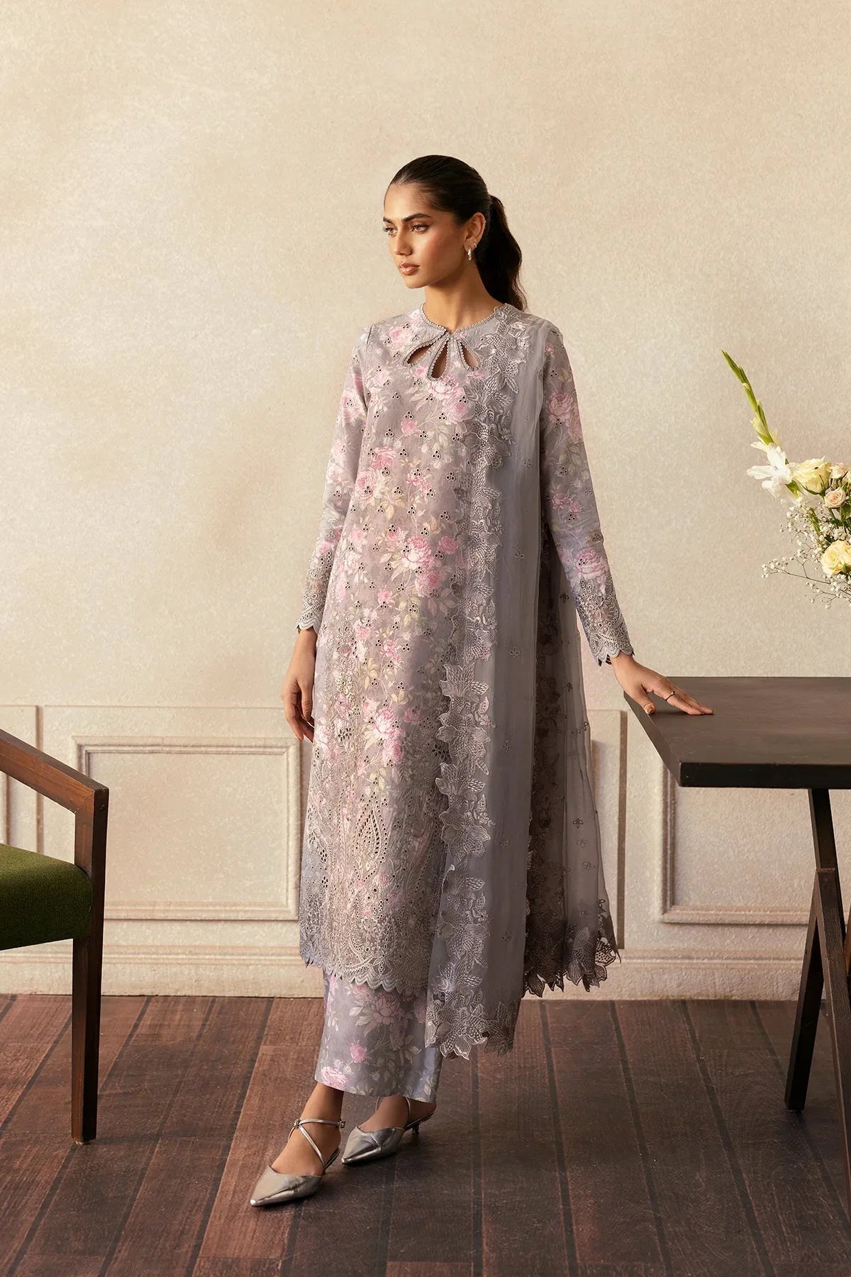 Afrozeh | Day Break | Wind Brushed - Aqsa Fabrics