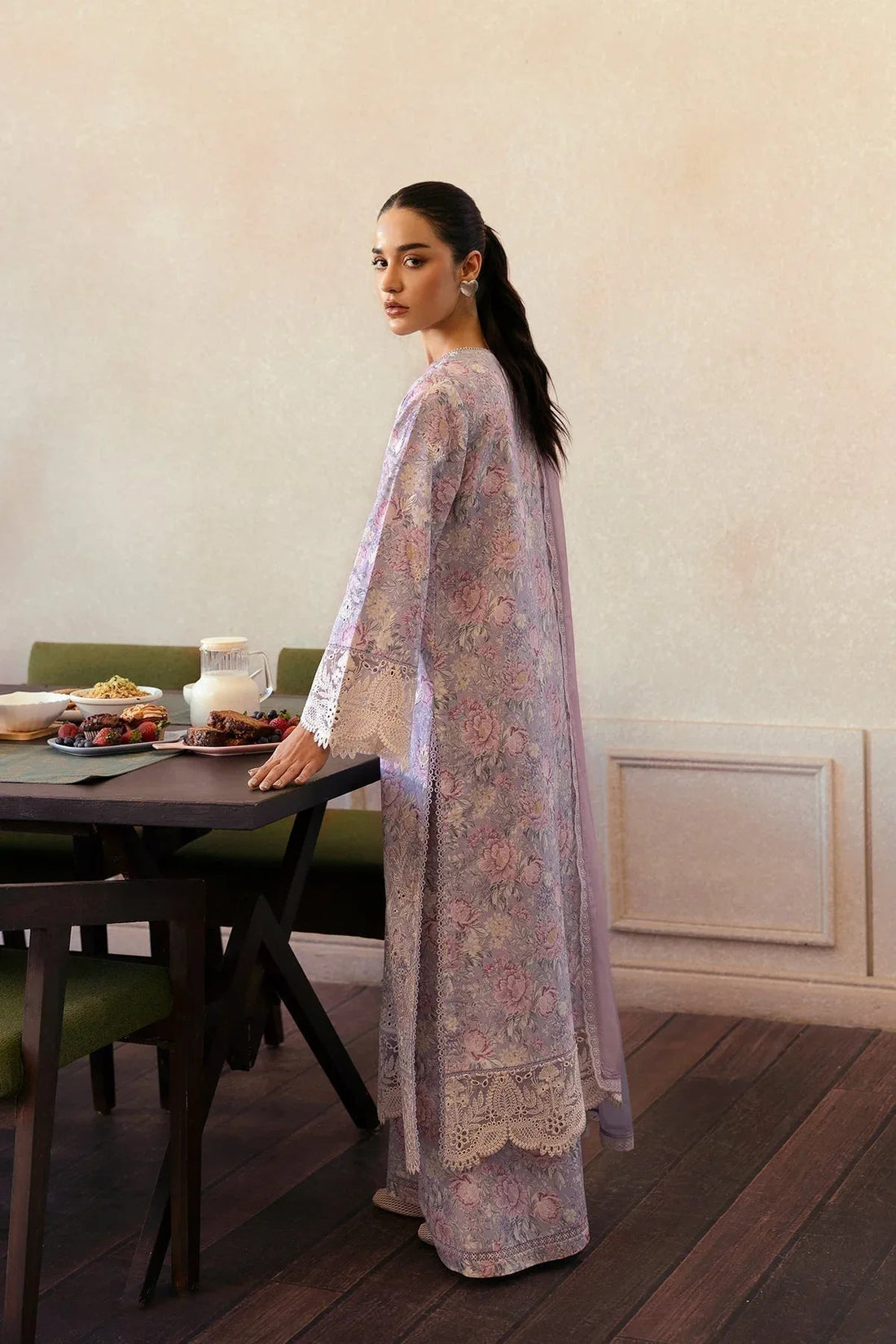 Afrozeh | Day Break | Dust Lit - Aqsa Fabrics