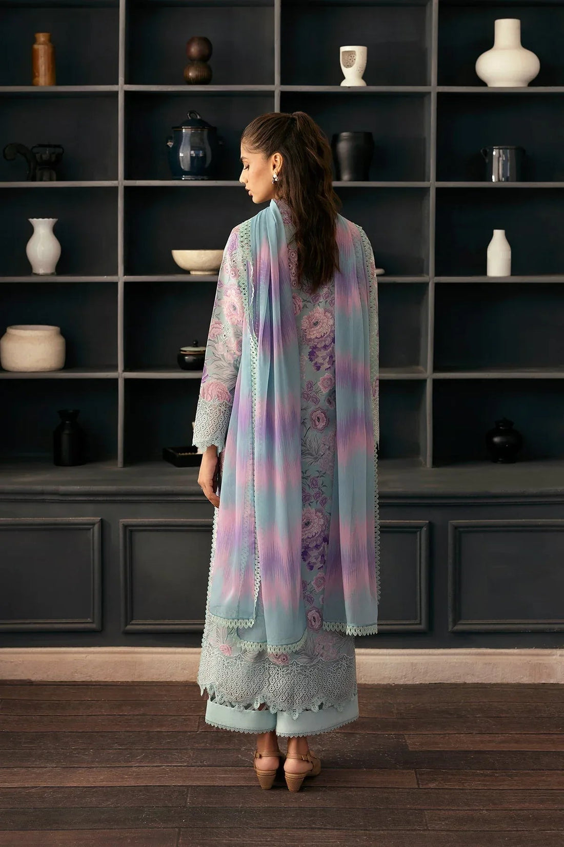 Afrozeh | Day Break | Light Drenched - Aqsa Fabrics