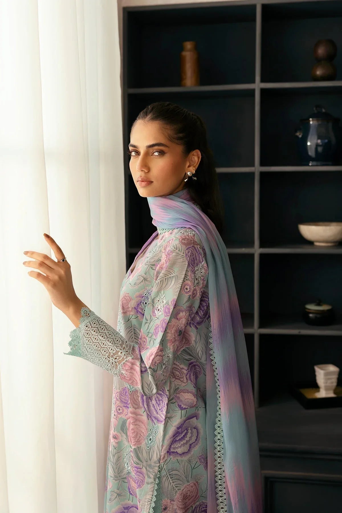 Afrozeh | Day Break | Light Drenched - Aqsa Fabrics