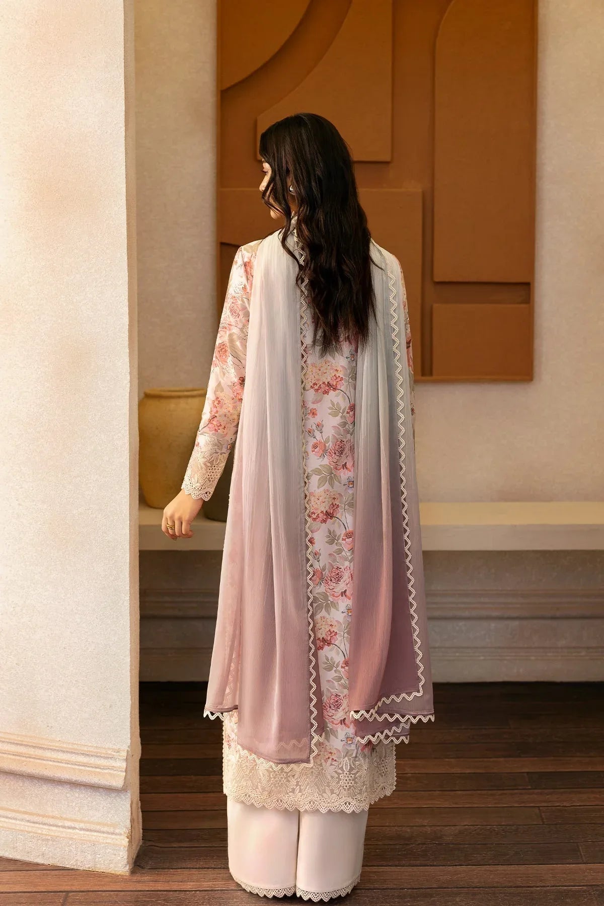 Afrozeh | Day Break | Horizon Faded - Aqsa Fabrics