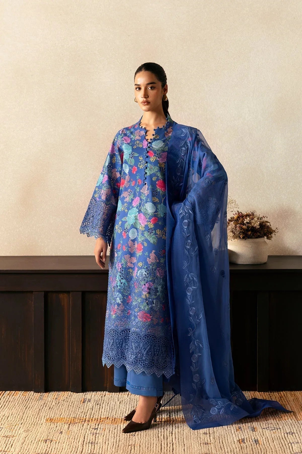 Afrozeh | Day Break | Mist Woven - Aqsa Fabrics