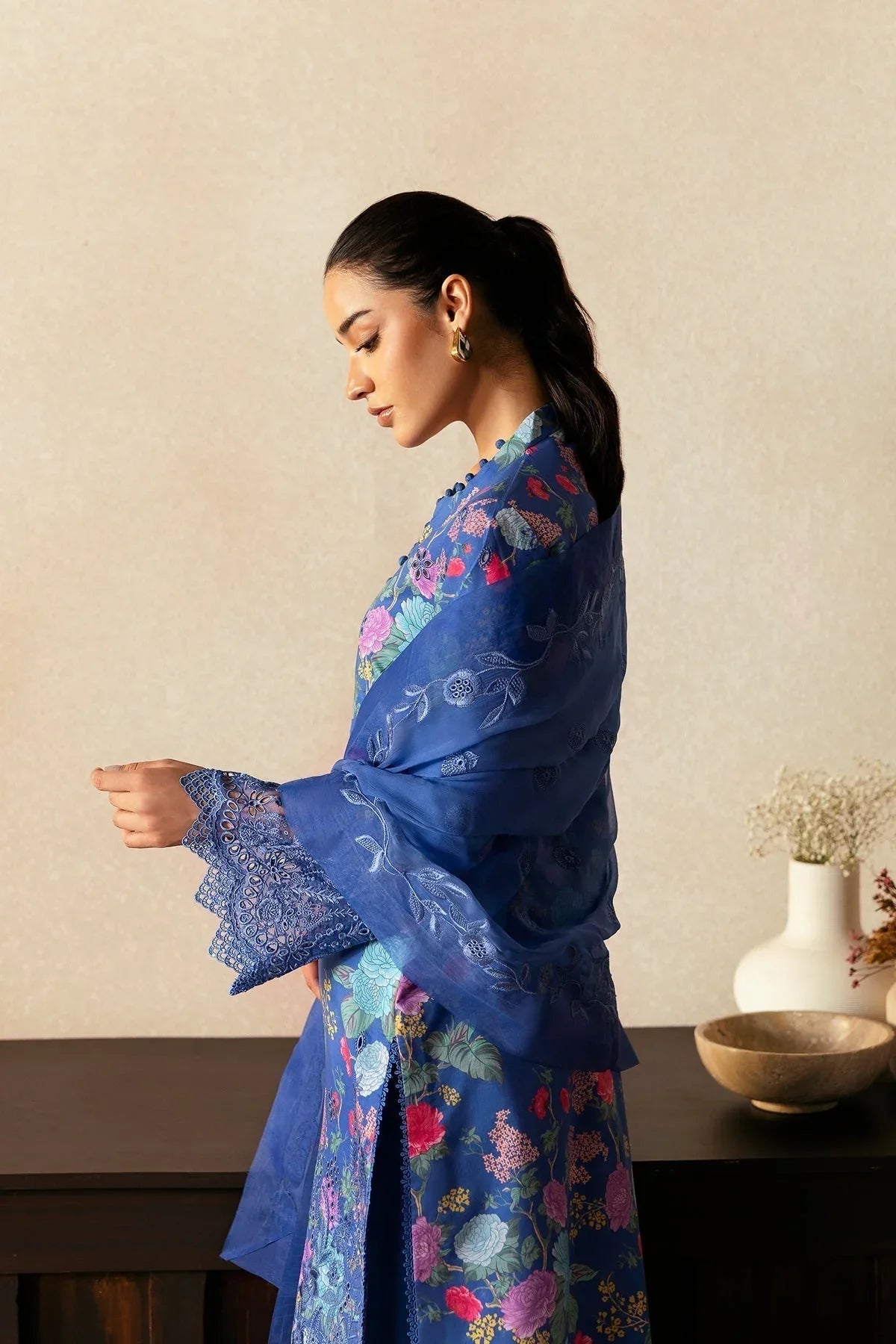 Afrozeh | Day Break | Mist Woven - Aqsa Fabrics