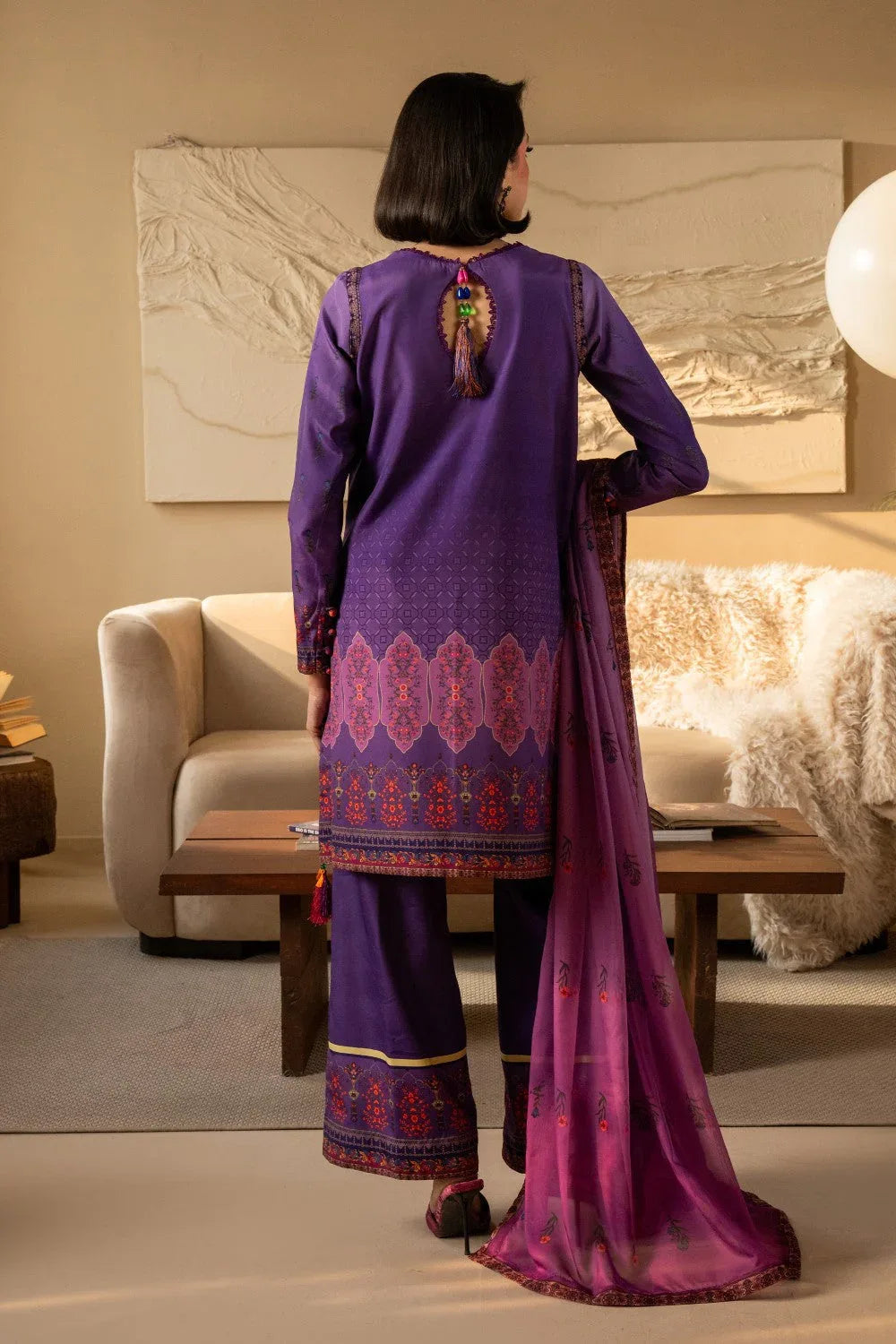 Maryum N Maria | Nazm Collection | WILLOW - MS50470 - Aqsa Fabrics