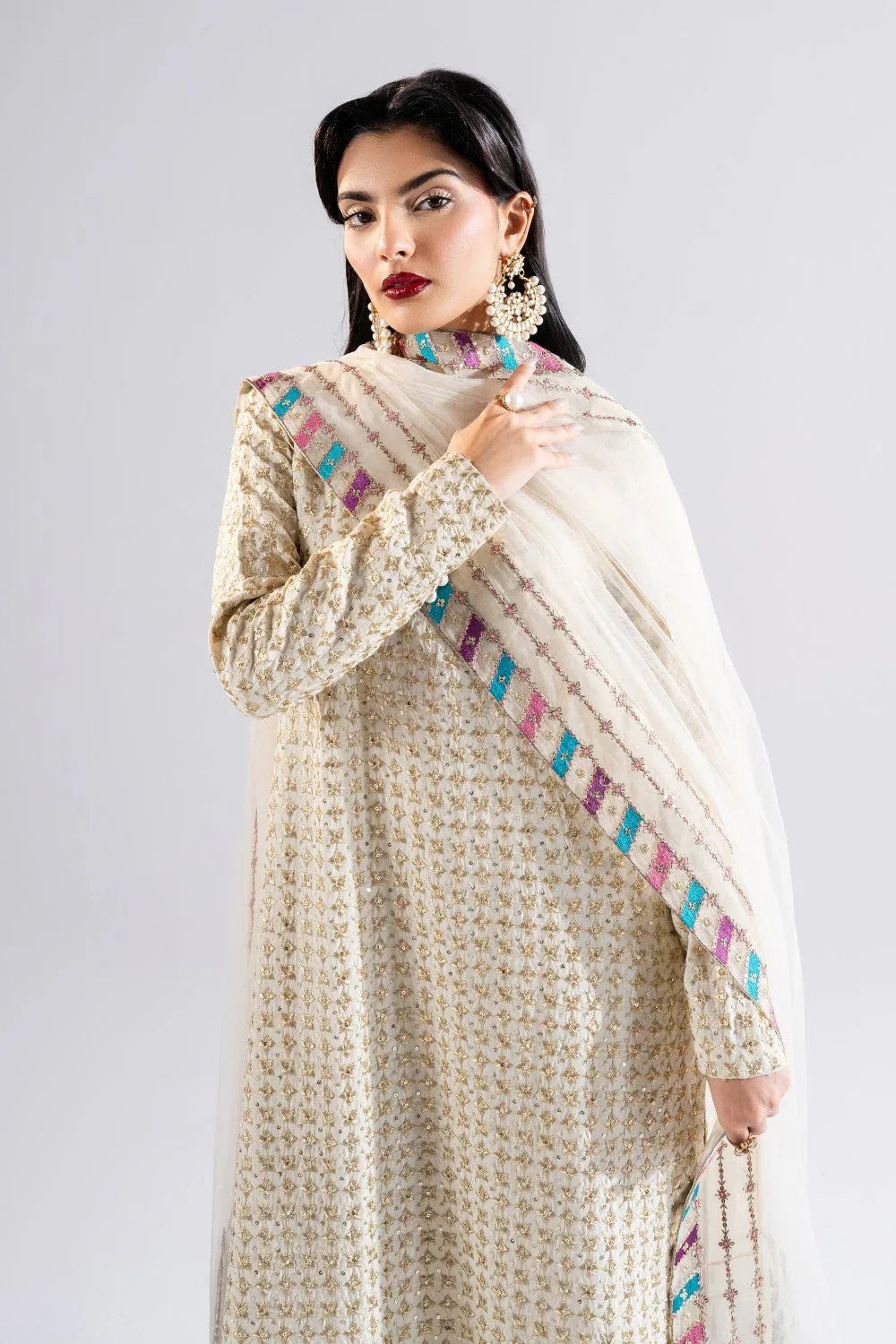 Maryum N Maria | Luna Formals | YARA - Aqsa Fabrics