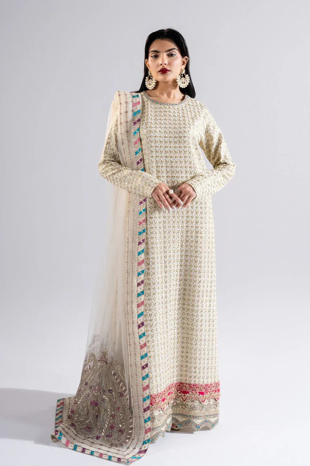 Maryum N Maria | Luna Formals | YARA - Aqsa Fabrics