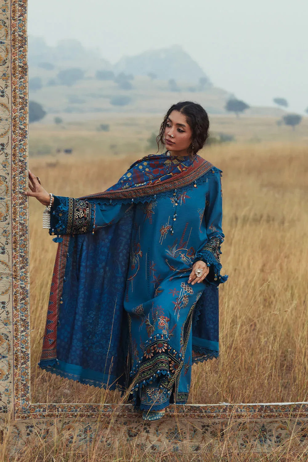 Saira Rizwan | Winter Khaddar 25 | SAHAR-SRW25-10 - Aqsa Fabrics