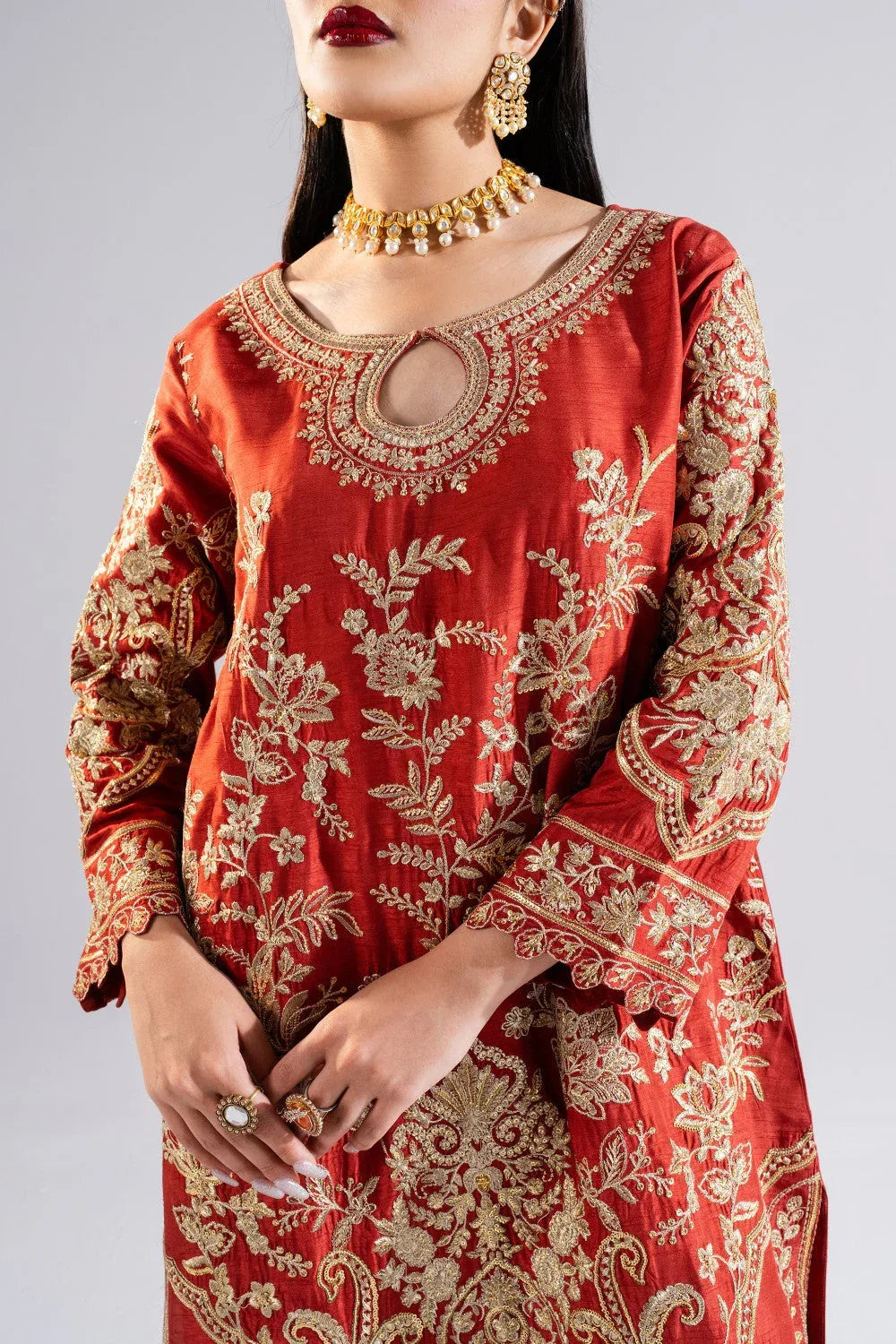Maryum N Maria | Luna Formals | ZAHARI - Aqsa Fabrics