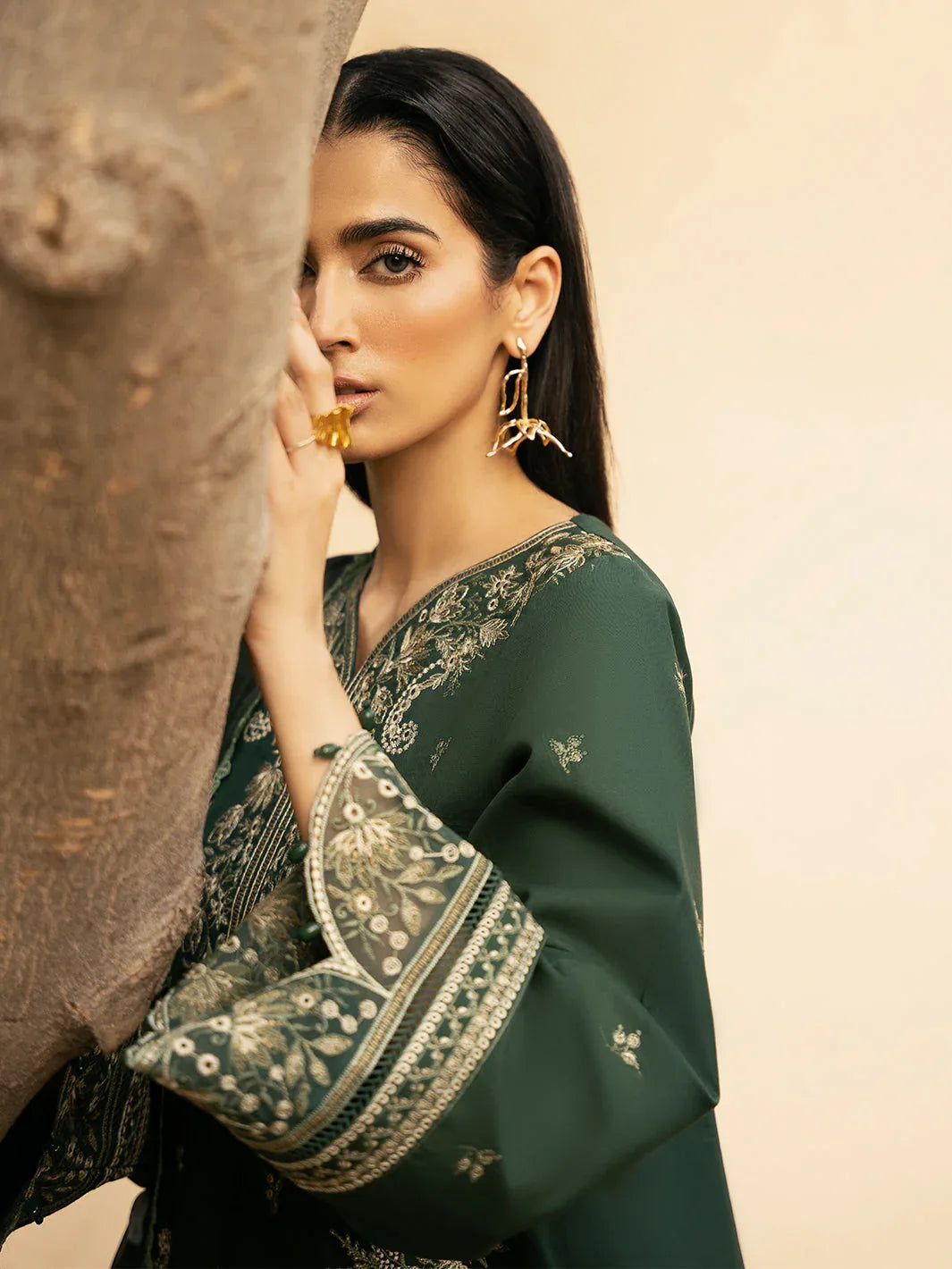 Izel | Dastak Luxury Lawn | ZAIB - Aqsa Fabrics